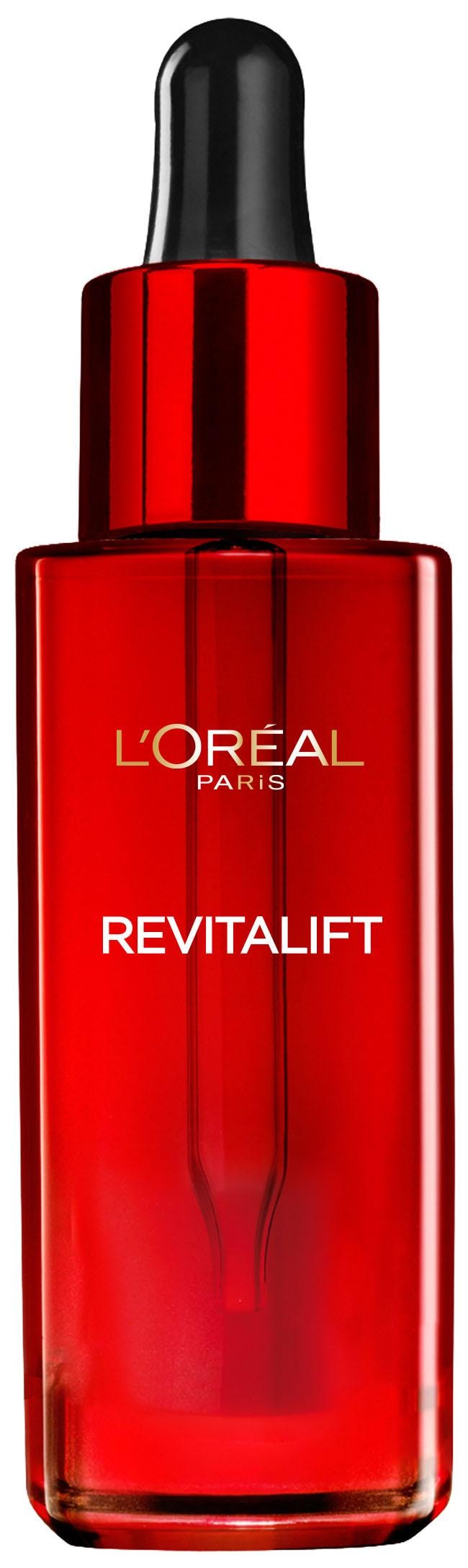 L'ORÉAL PARIS Gesichtsserum »REVITALIFT KLASSIK GLÄTTENDES FEUCHTIGKEITSSERUM« verleiht der Haut mehr Elastizität und Straffheit