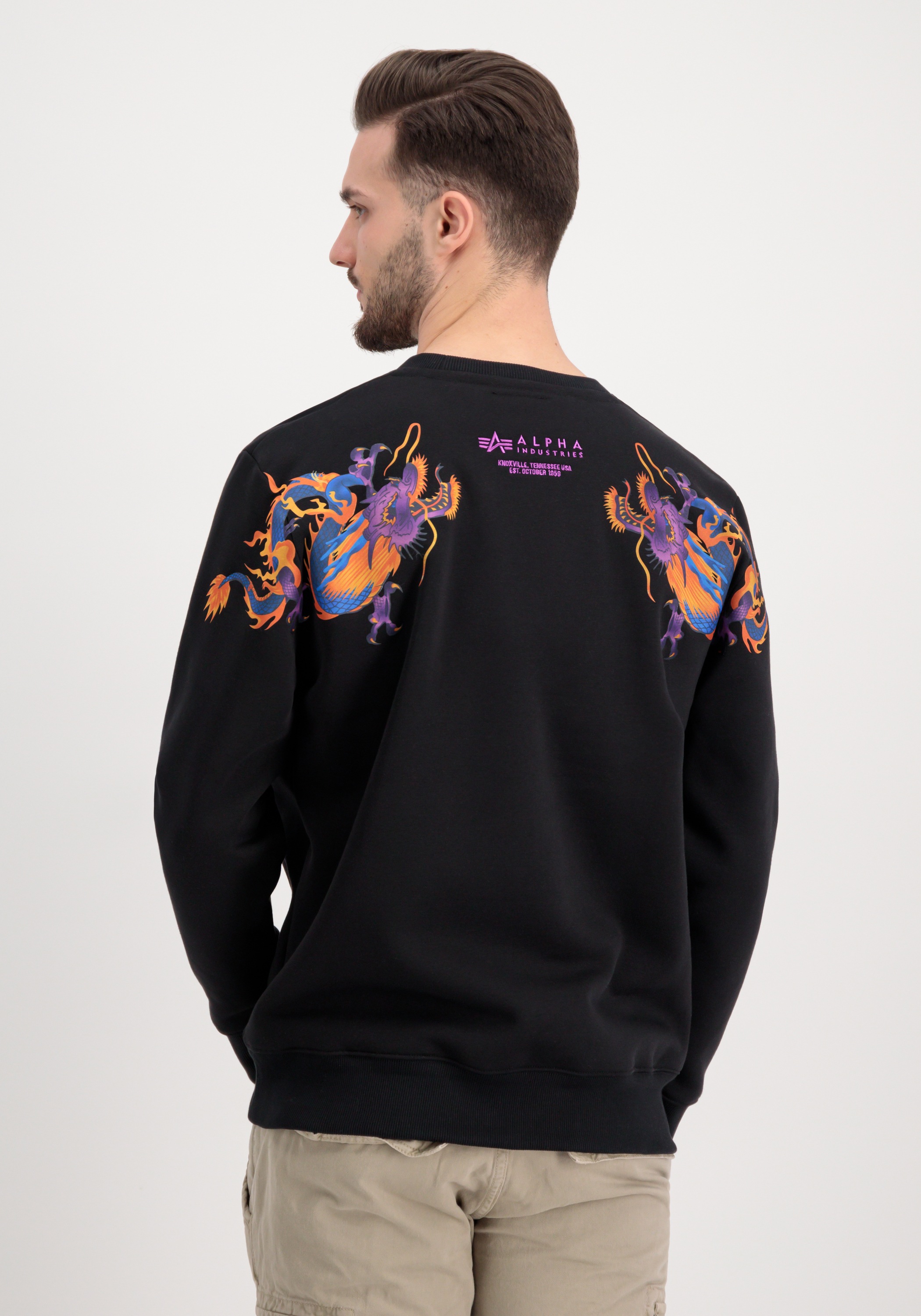 »Alpha Sweater Sweatshirts Industries Men - Industries Sweater« Dragon Alpha EMB kaufen