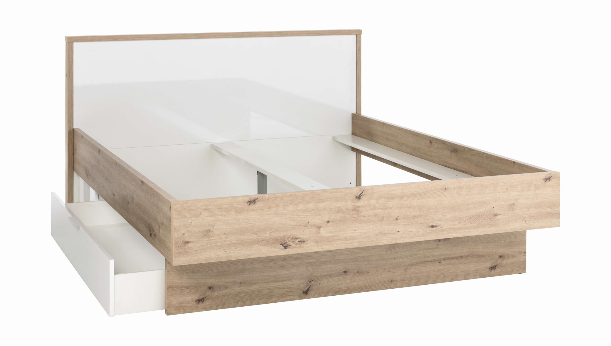 Composad Bettgestell »King-Size-Bett«, (1 tlg.), Mit Platz für Aufbewahrungsschublade (nicht enthalten)