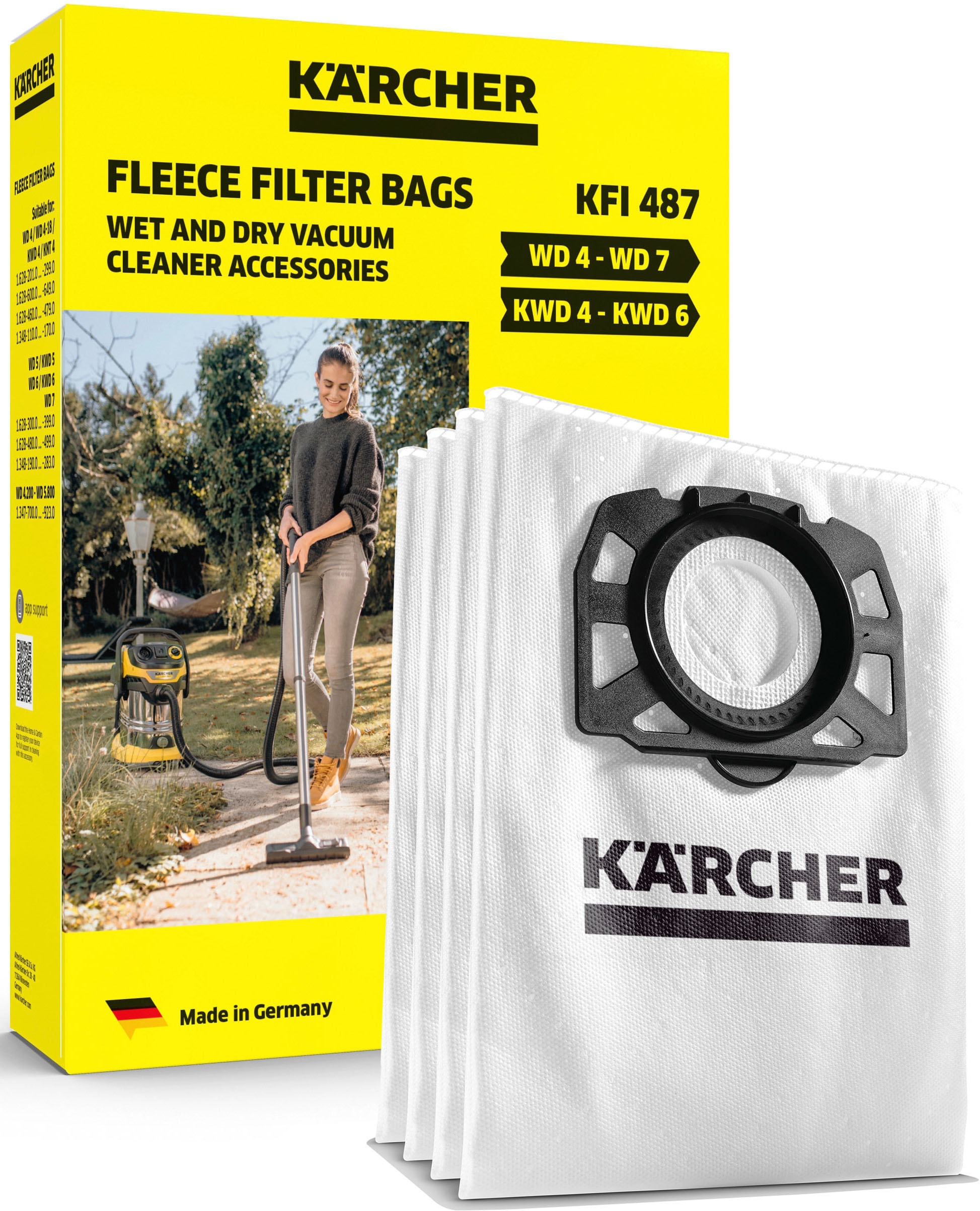 KÄRCHER Filterbeutel »KFI 487« Vlies