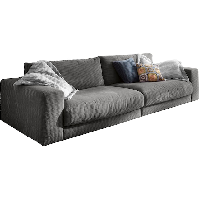 3C Candy Big-Sofa »Enisa«, Zeitloses und stylisches Loungemöbel, in Fein-  und Breitcord auf Rechnung kaufen