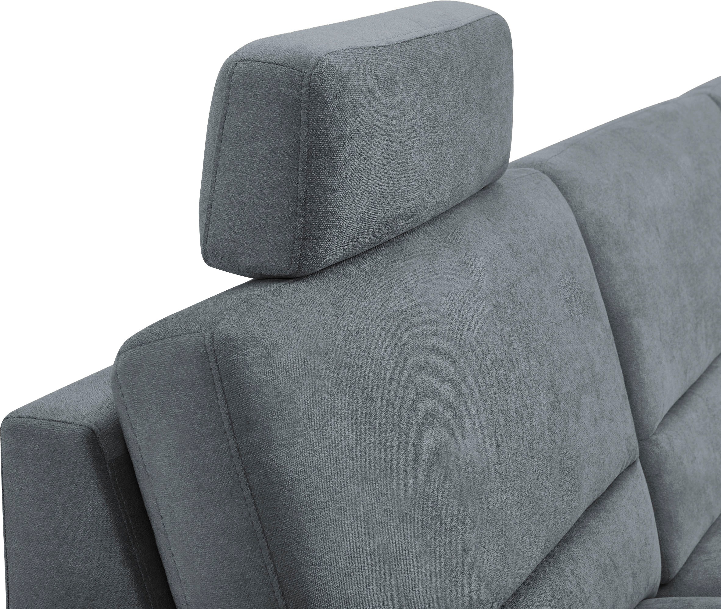 CALIZZA INTERIORS Wohnlandschaft »Onyx U-Form«, (3 St.), wahlweise mit Bettfunktion und Bettkasten