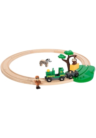 Spielzeug-Eisenbahn »BRIO® WORLD, Safari Bahn Set«, (Set)