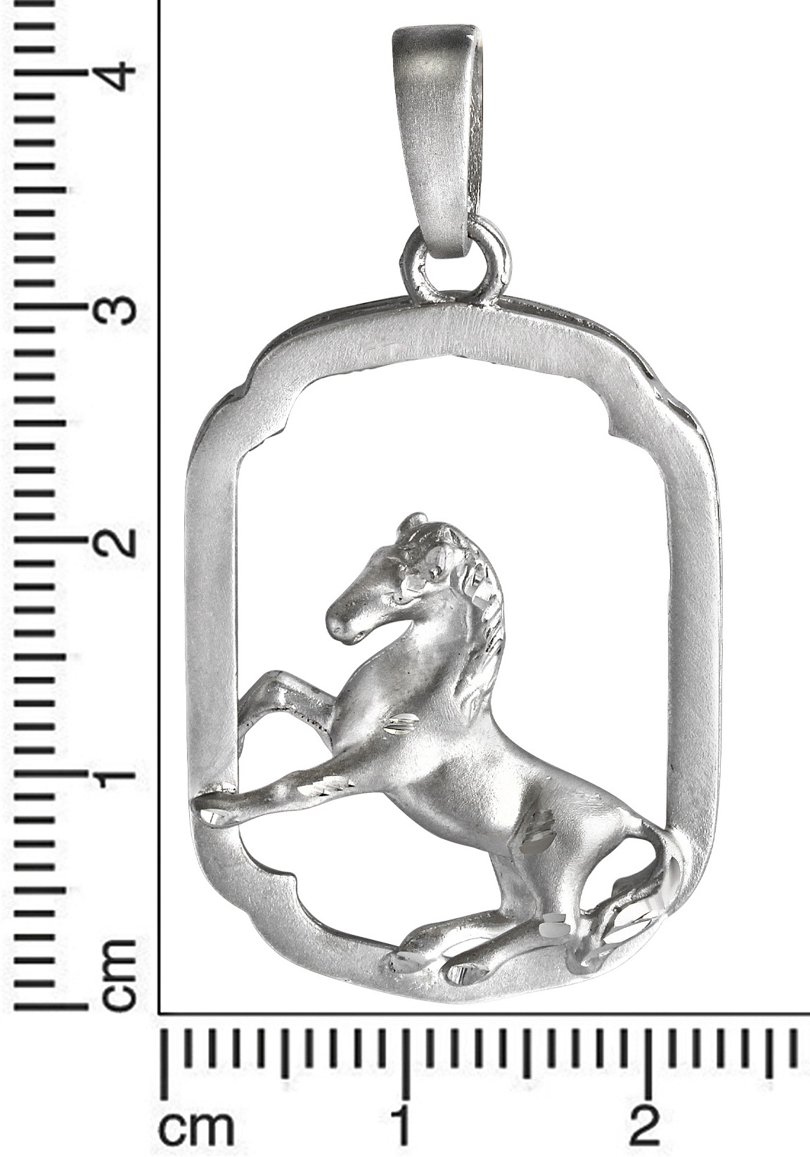 Firetti Kettenanhänger »Schmuck Geschenk Silber 925 Halsschmuck Anhänger Pferd«, Made in Germany