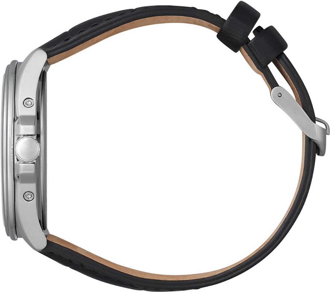 Citizen Funkuhr, Armbanduhr, Herrenuhr, Solar, Lederarmband, Saphirglas, Datum