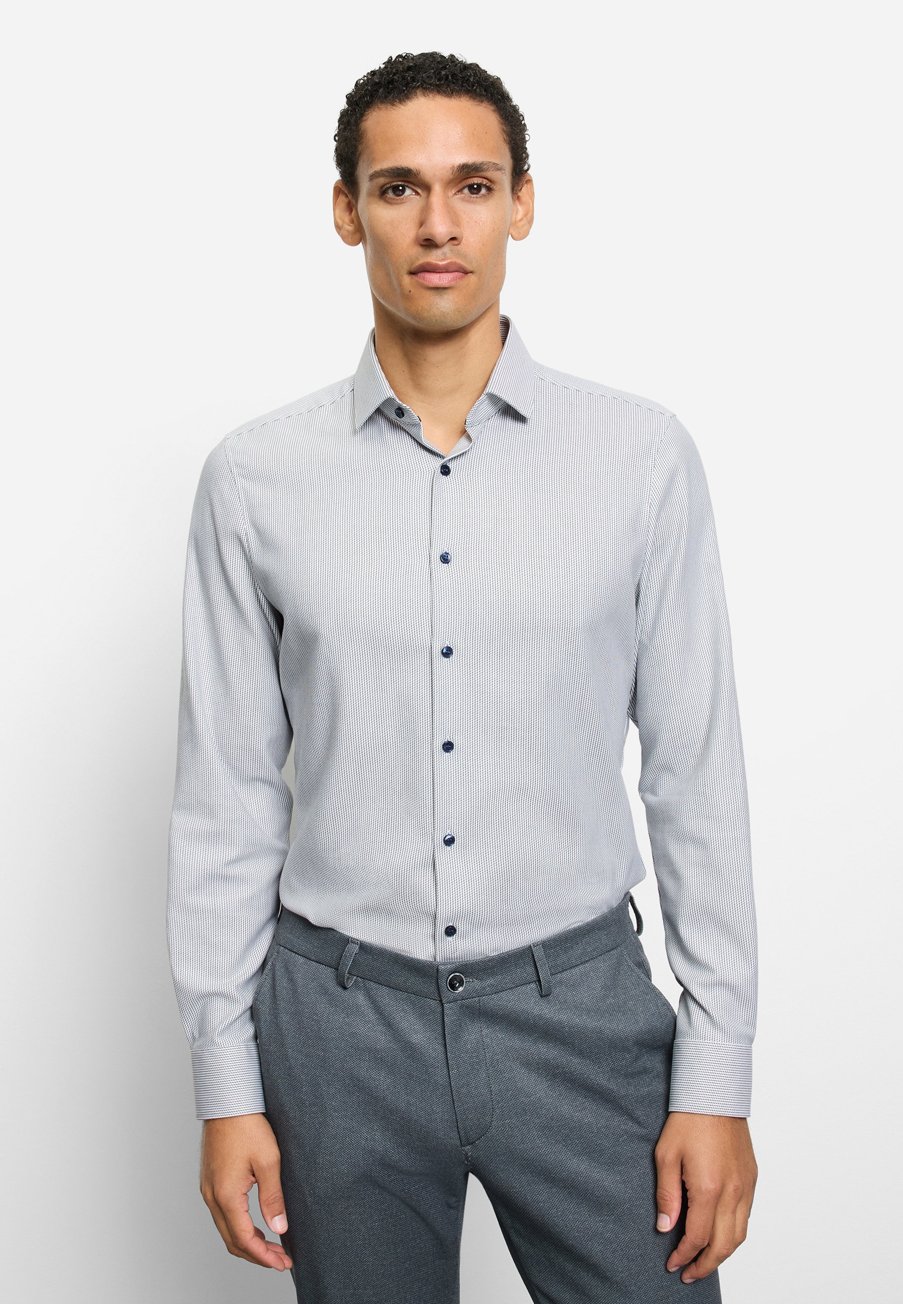 OLYMP Businesshemd »OLYMP Level Five 24/Seven, body fit, Modern Kent«