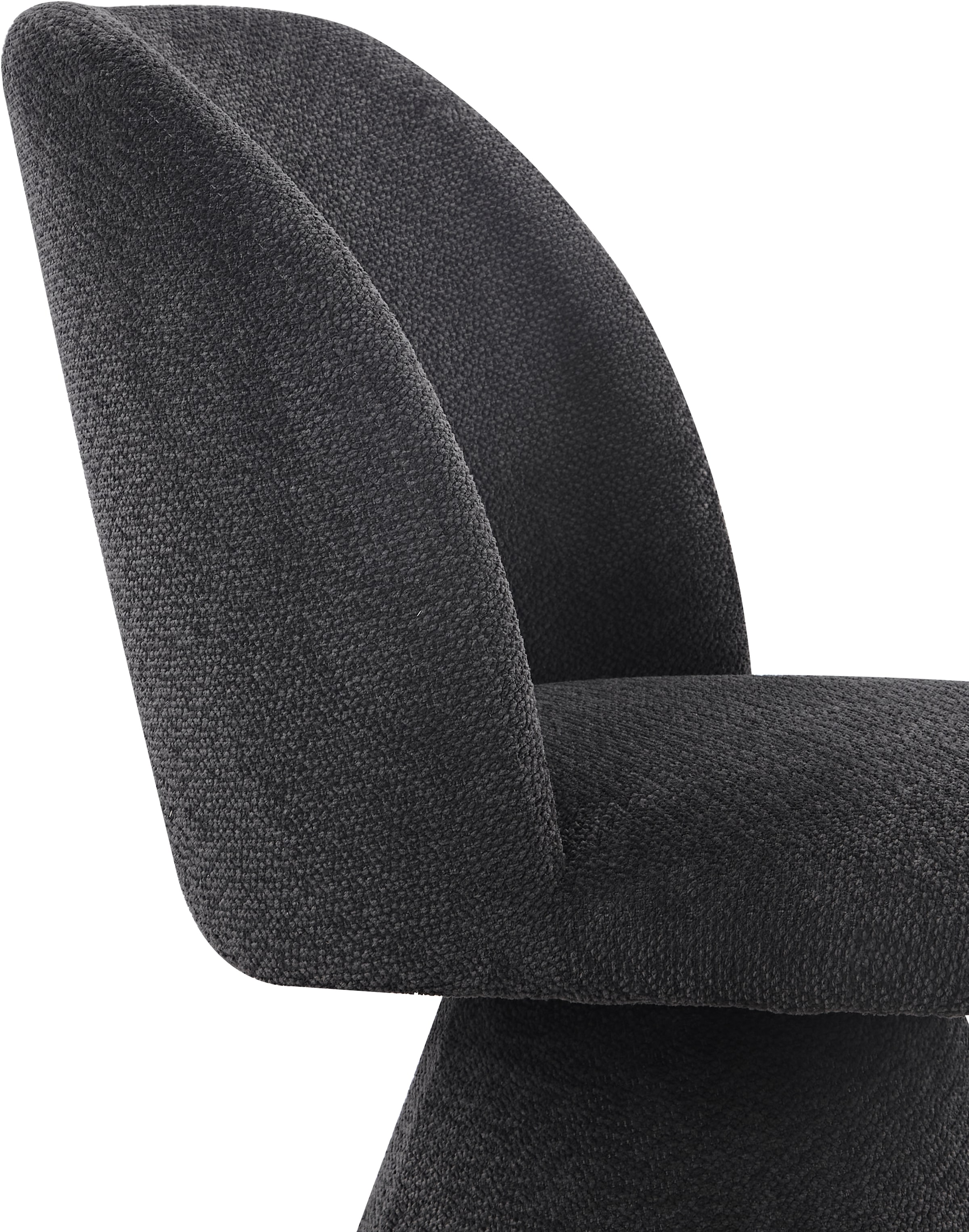 HELA Esszimmerstuhl »BARI II Drehstuhl« (Set) 1 Stk.360° drehbar, Polsterfuß, Webstoff, fest gepolstert