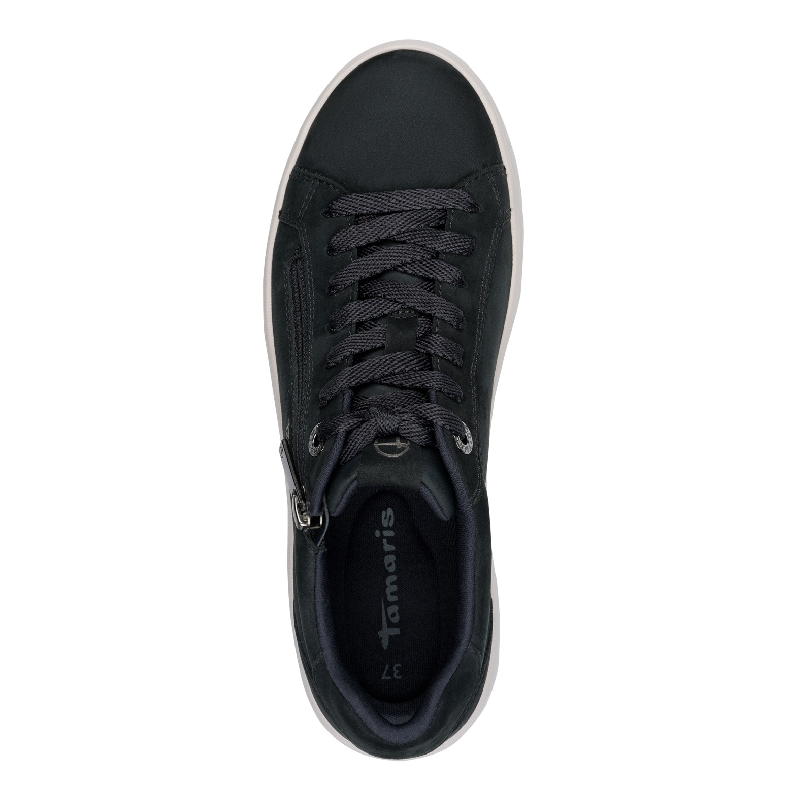 Tamaris Plateausneaker  , Freizeitschuh, Halbschuh, Schnürschuh mit Ziernähten