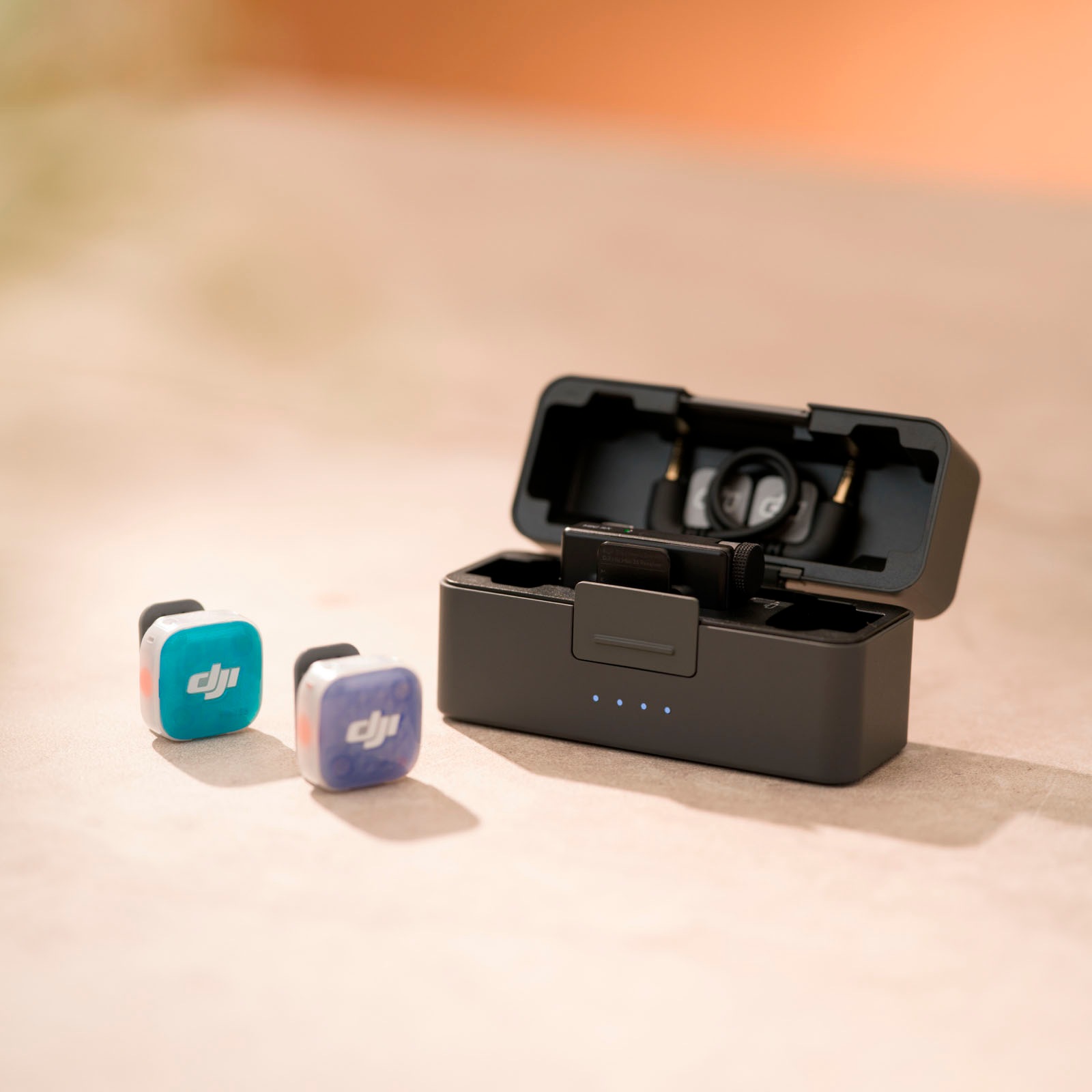 DJI Mikrofon »Mic Mini 2S (2 TX + 1 RX + Charging Case)«