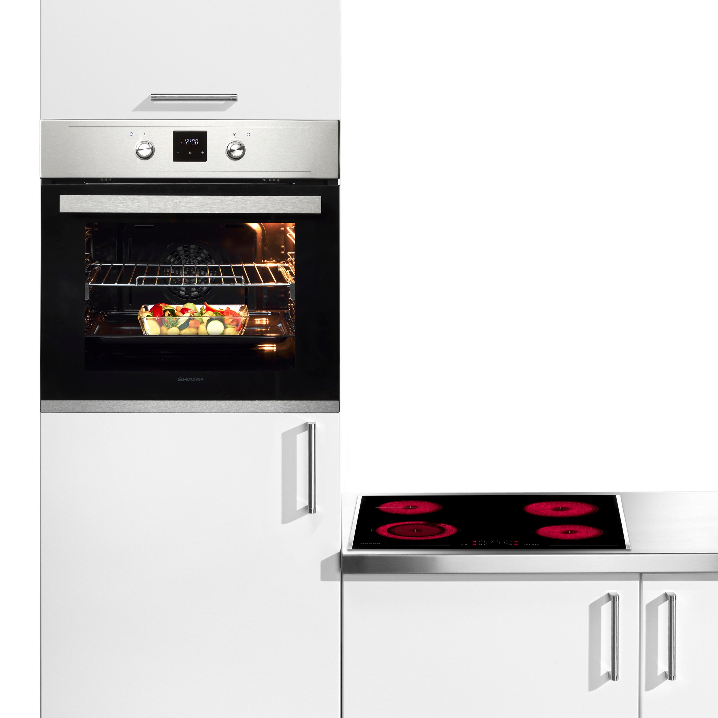 Sharp Backofen-Set »K-60D19IM1-EU«, mit Timerfunktion