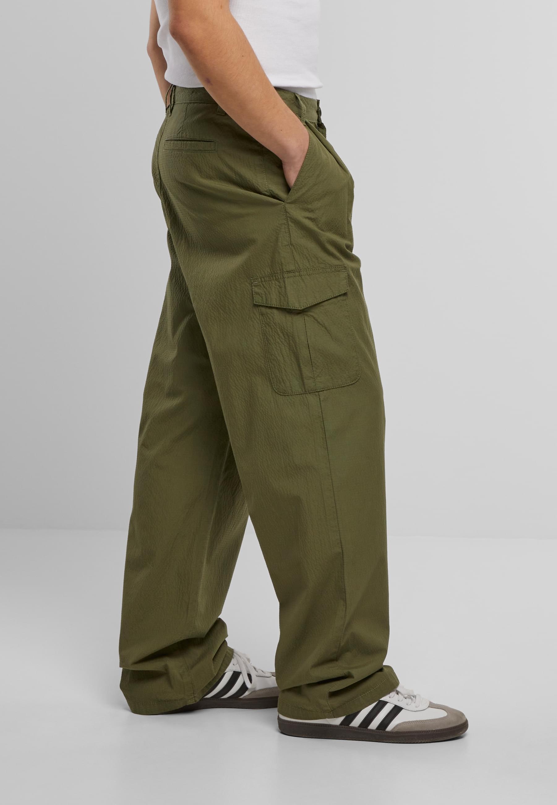 URBAN CLASSICS Cargohose »Urban Classics Wide Pleated Cargo Pants«