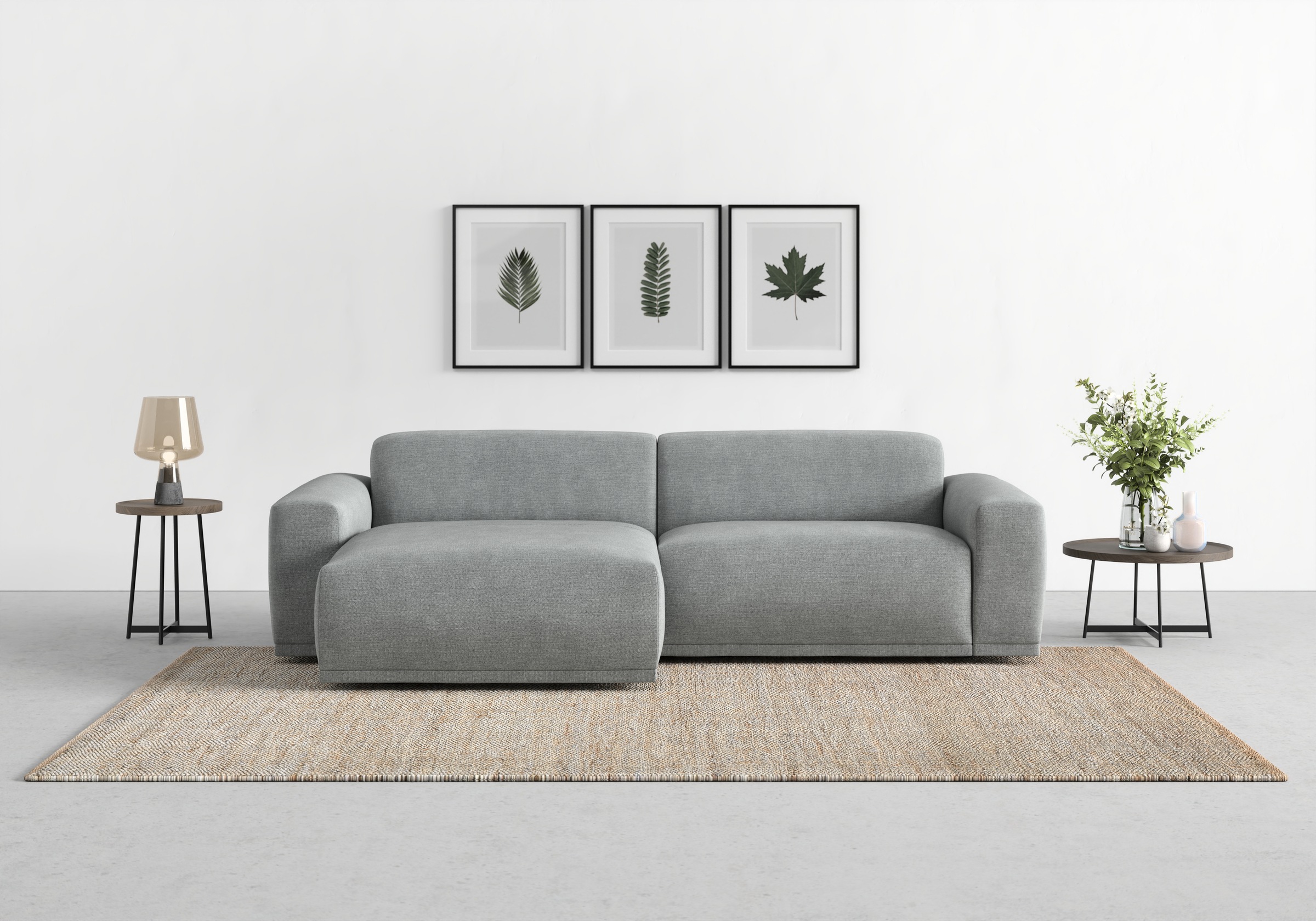 TRENDMANUFAKTUR Ecksofa »Braga, mit hochwertigem Kaltschaum, L-Form, in Cor günstig online kaufen