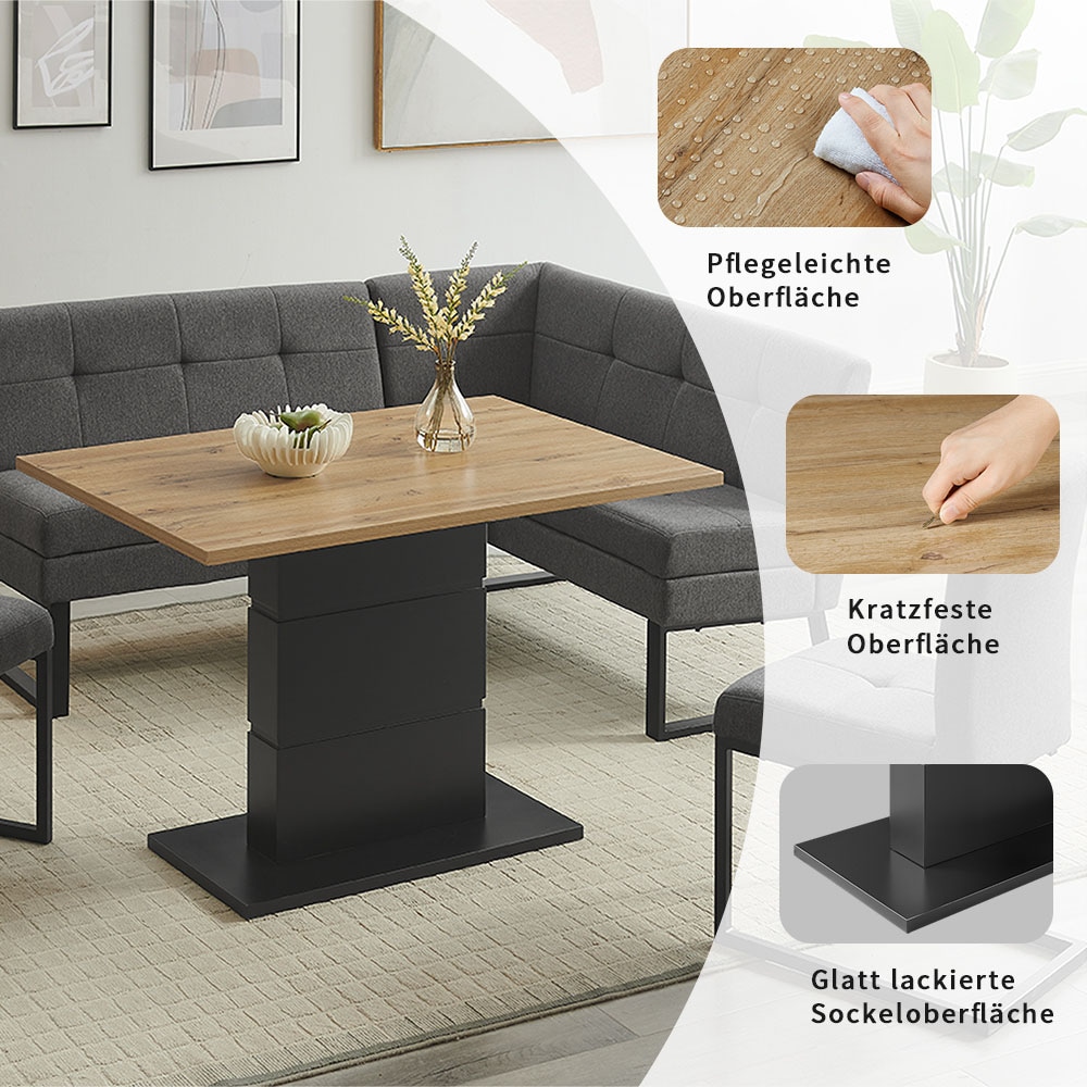 Home affaire Esszimmerstuhl »Geranie Freischwinger, Schwingstuhl« (Set) 2 Stk.mit 3D-Steppung, robustes Gestell, hochwertiger Stoff