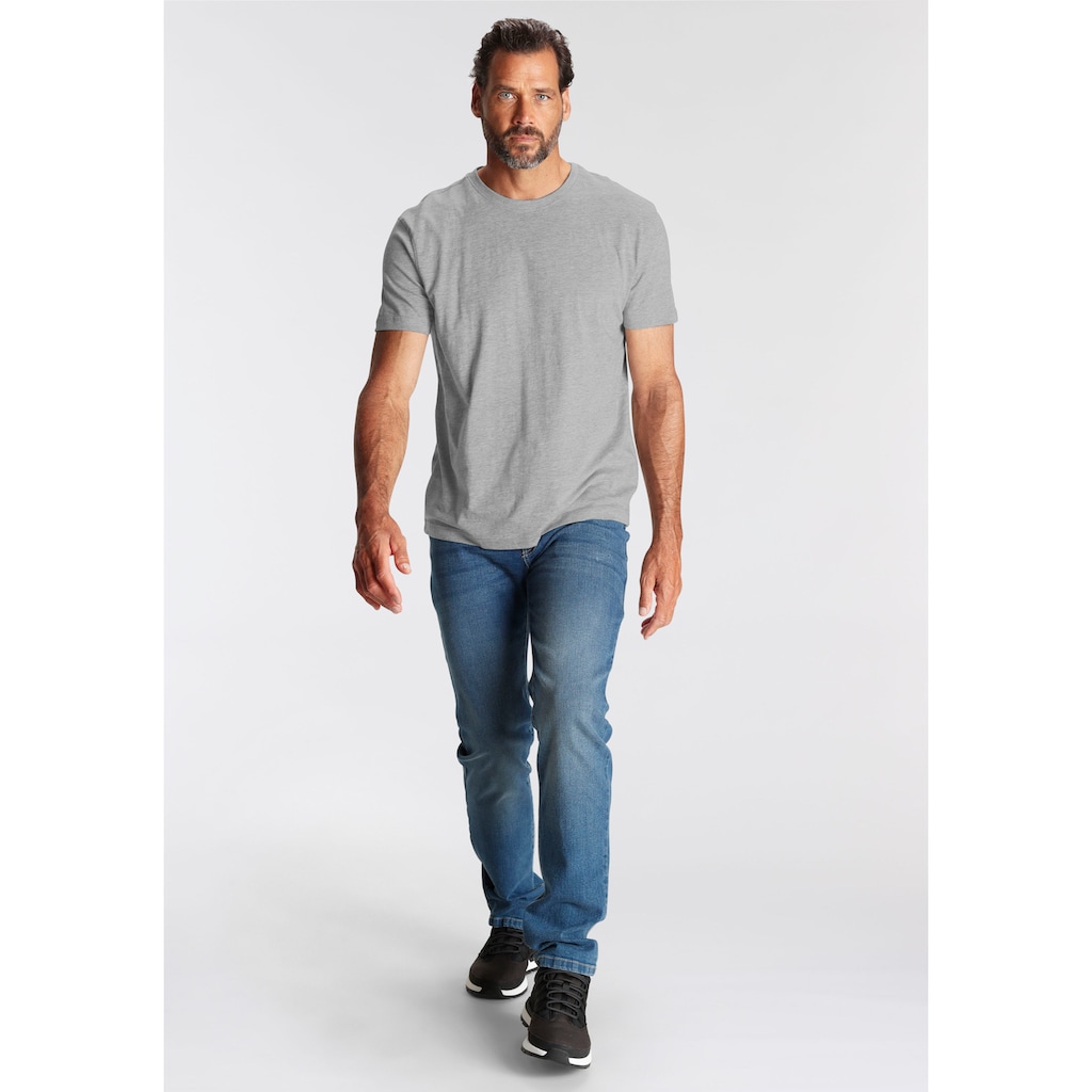 Man's World T-Shirt, (Packung, 3 tlg., 3er-Pack)