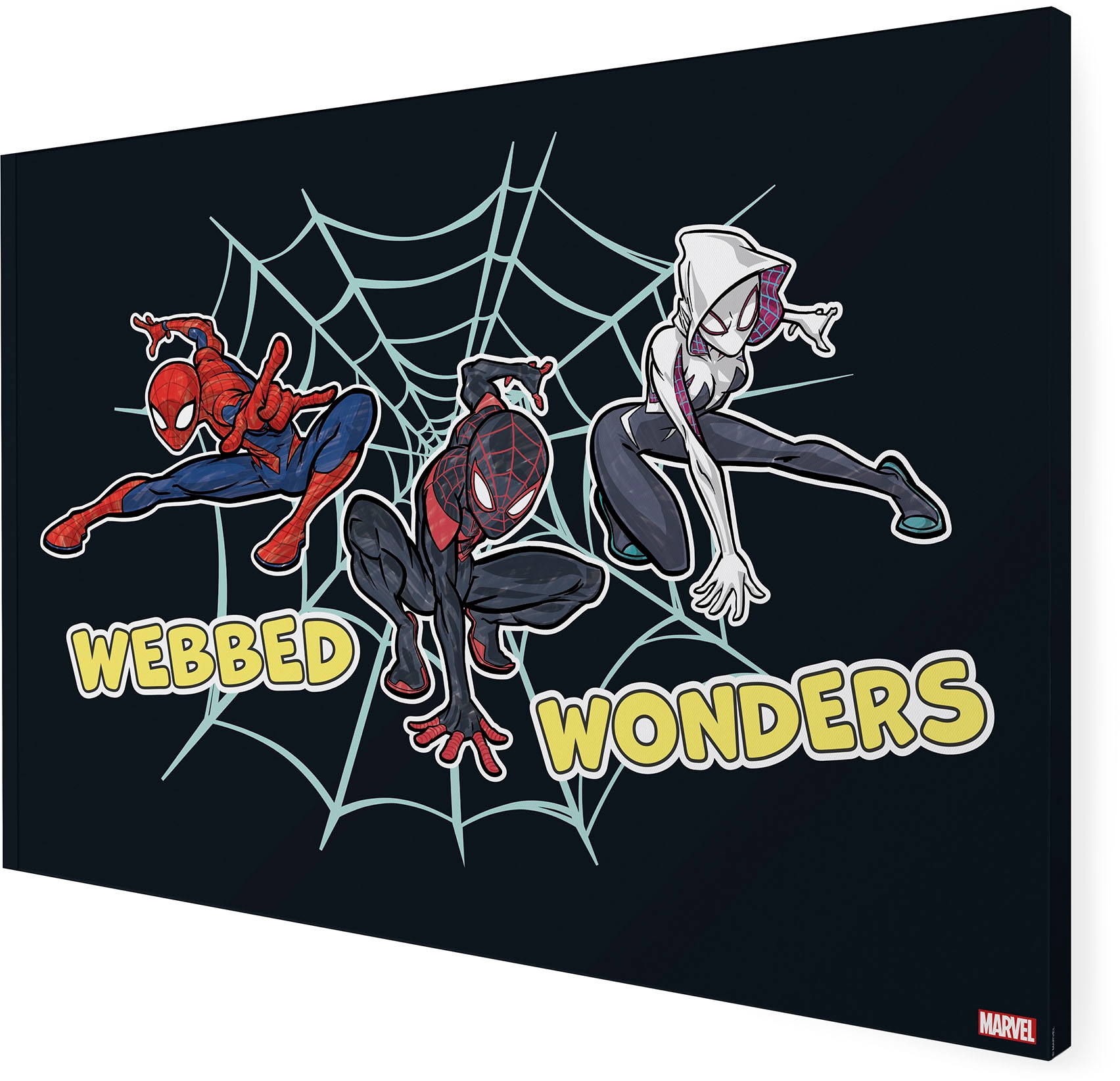 MARVEL Leinwandbild »Marvel Webbed Wonders«, (1 St.)