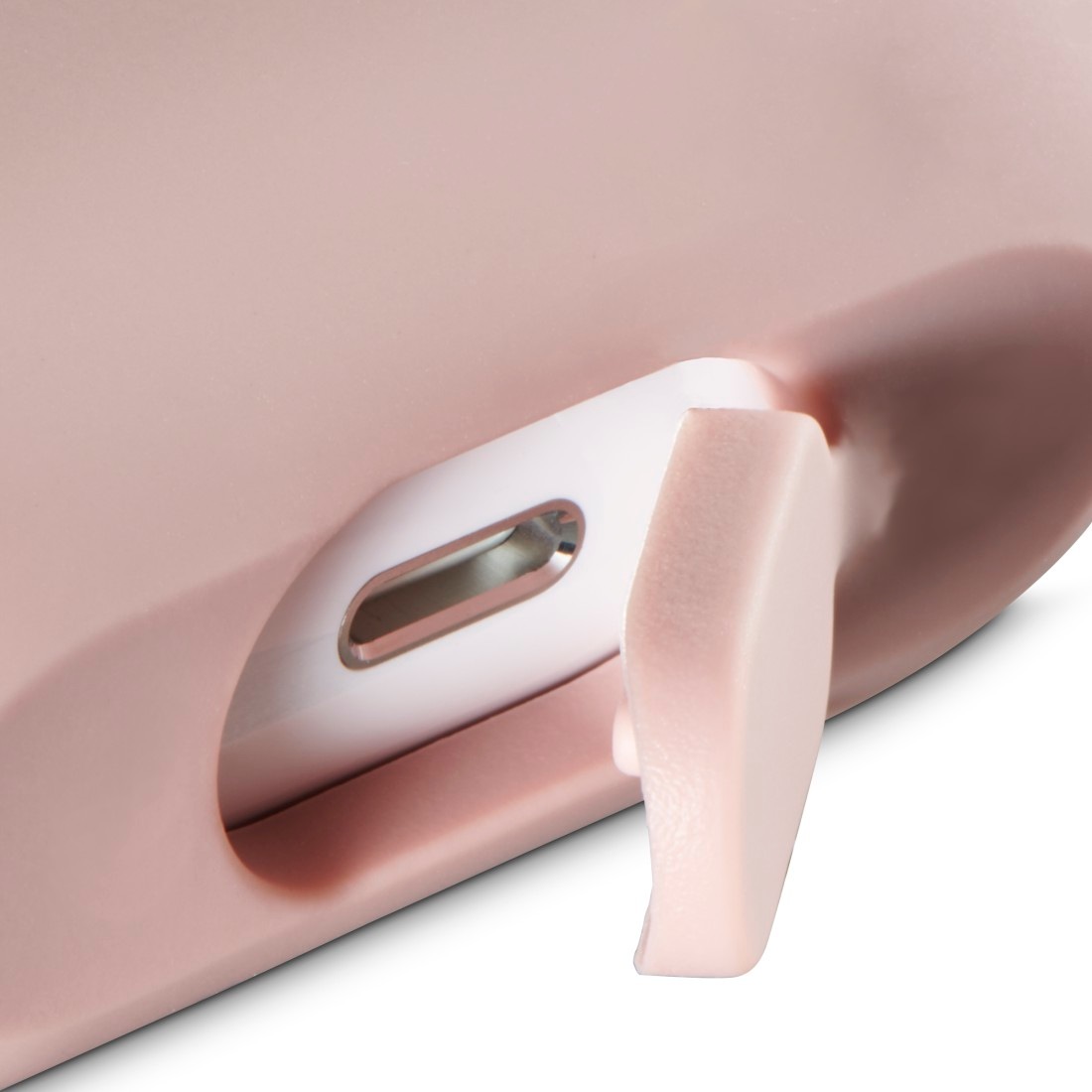 Hama Kopfhörer-Schutzhülle »Schutzhülle aus Silikon für das Ladecase AirPods 1. Generation«, Apple AirPods (1. Generation), Kratzfestes Sleeve, Ultra Slim, Wireless Charging kompatibel