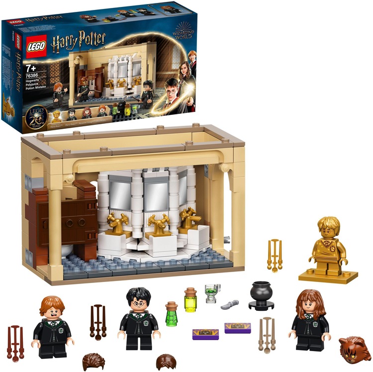 Konstruktionsspielsteine »Hogwarts™: Misslungener Vielsaft-Trank (76386), LEGO® Harry...