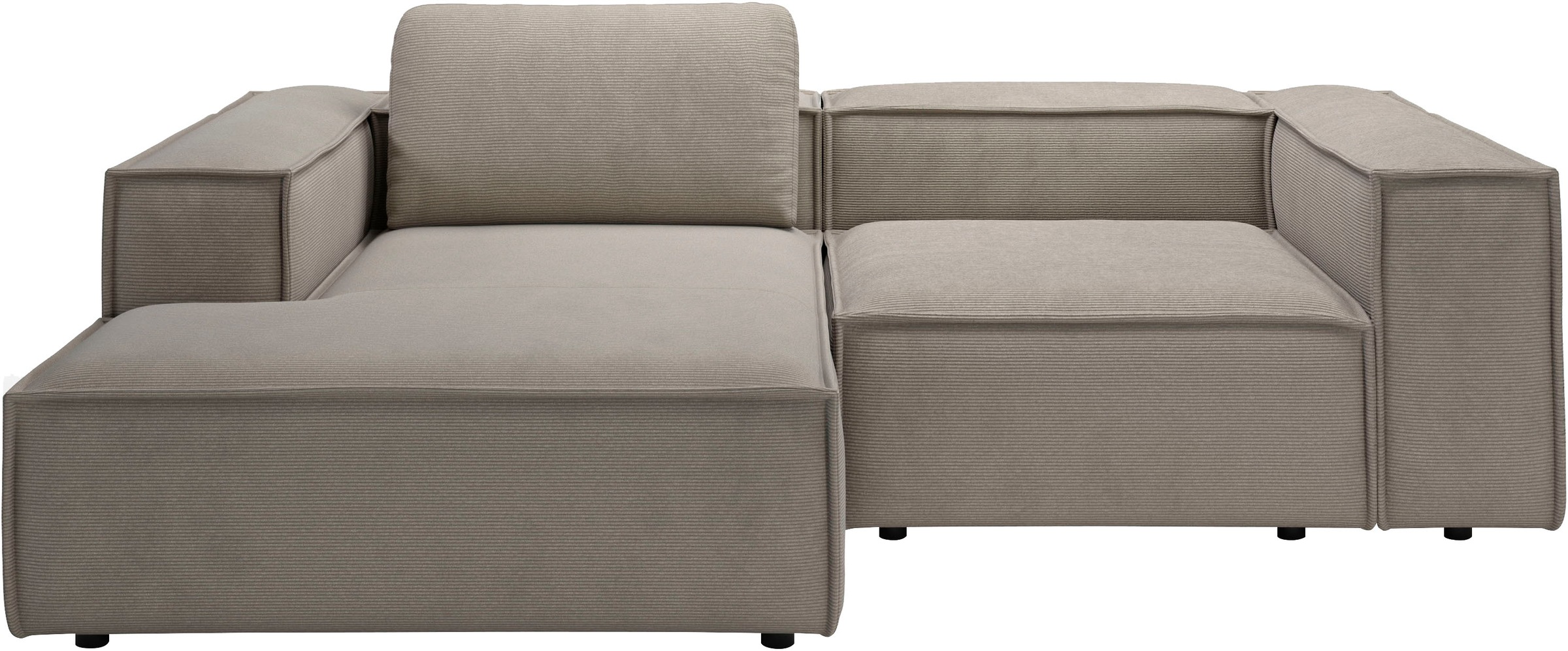 Places of Style Ecksofa »Watertown, kompakte L-Form, 246 cm breite für klei günstig online kaufen