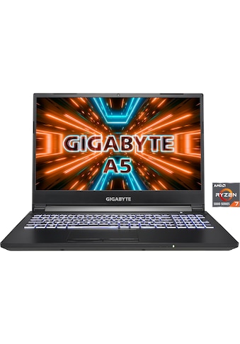 Gigabyte Notebook »A5 K1«, (39,6 cm/15,6 Zoll), AMD, Ryzen 7, GeForce RTX 3060, 1000... kaufen