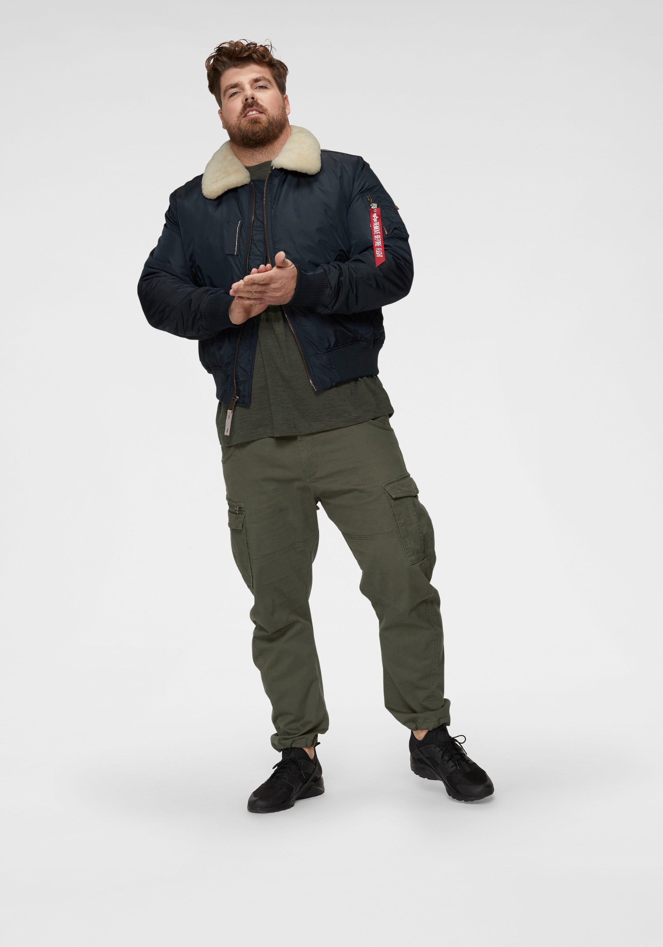 Alpha Industries Bomberjacke »INJECTOR III«, ohne Kapuze