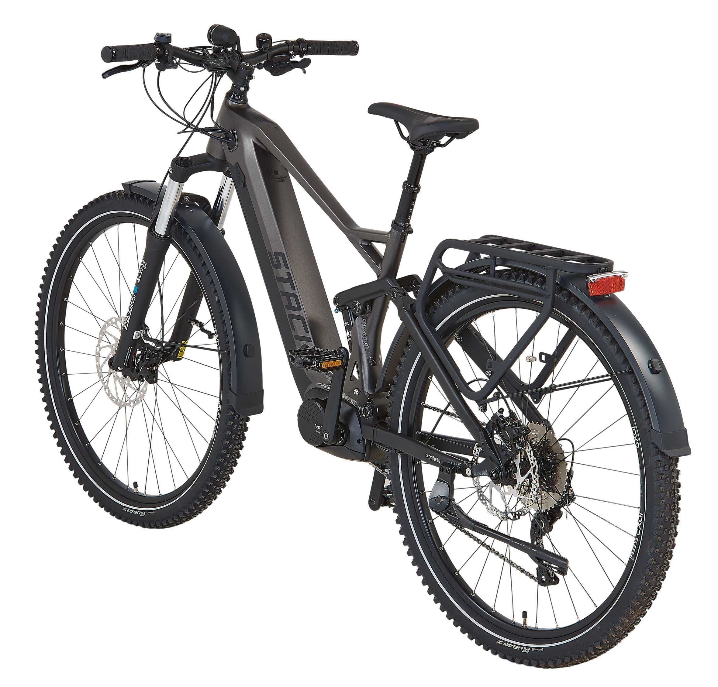 Prophete E-Bike »Stack 5.8«, 10 Gang, Shimano, Deore, Mittelmotor 250 W