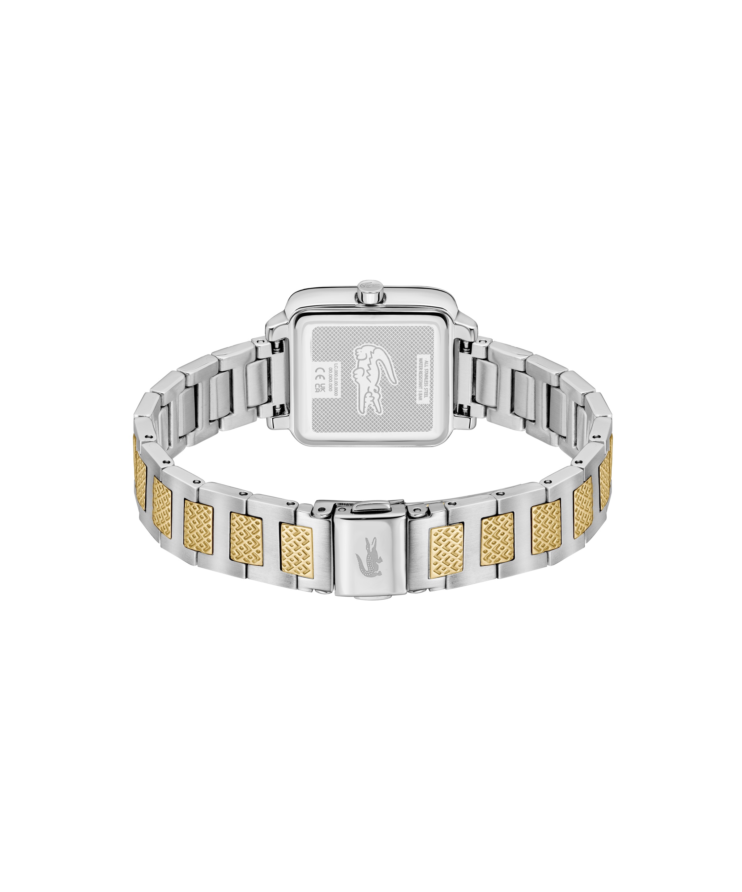 Lacoste Quarzuhr »LACOSTE.12.12 LEAP« Armbanduhr, Damenuhr, Edelstahlarmband, analog