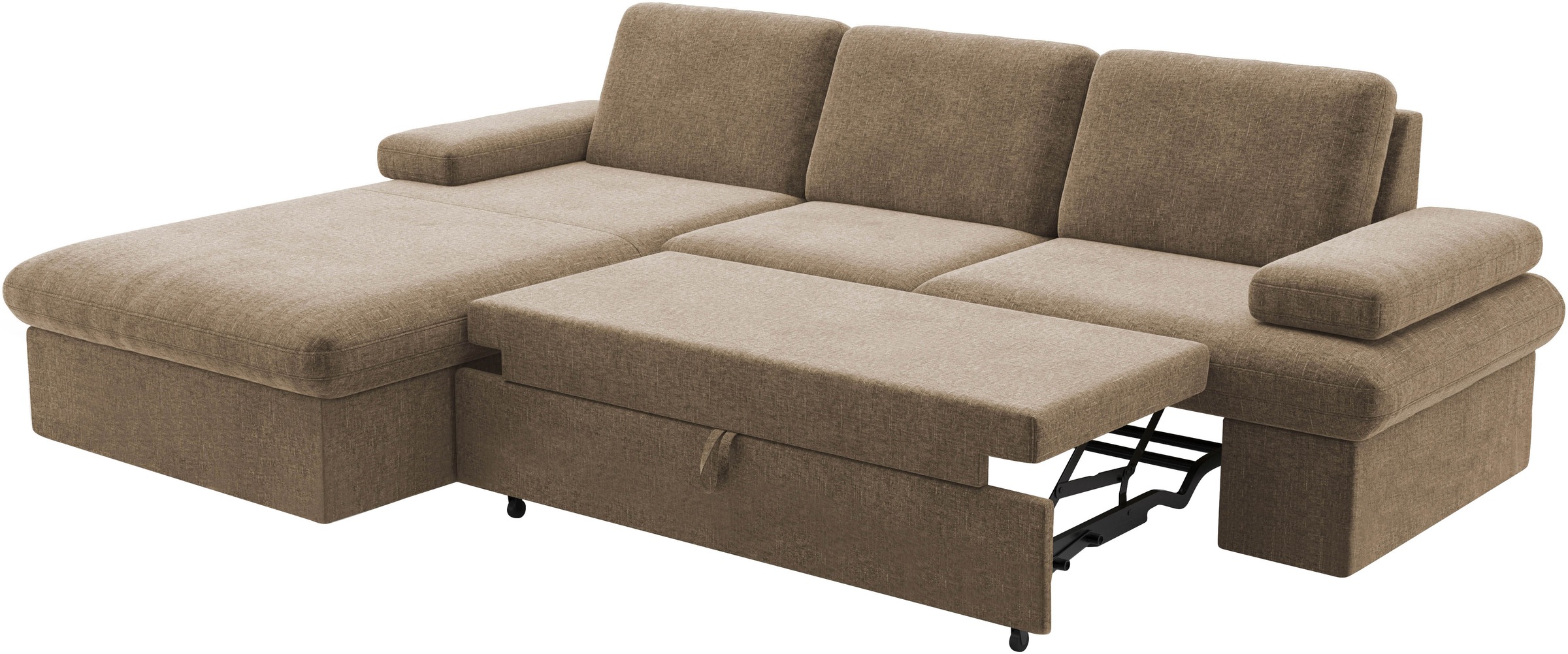 sit&more Ecksofa »Moreno«, mit Armteilverstellung,wahlweise mit Bettfunktion