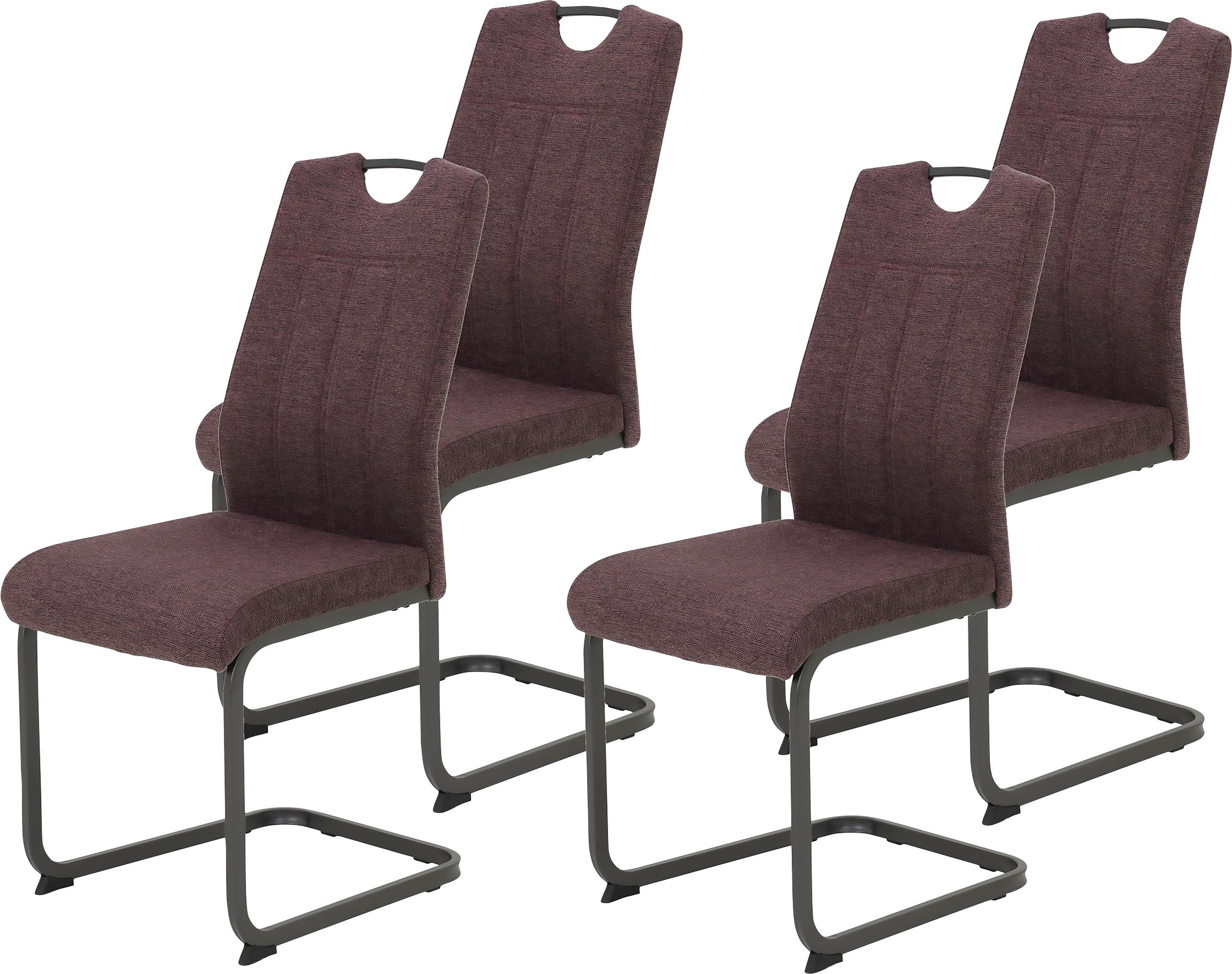 HELA Freischwinger »CHRISTINA«, (Set), 4 St., Webstoff, 1, 2 oder 4 Stück, günstig online kaufen