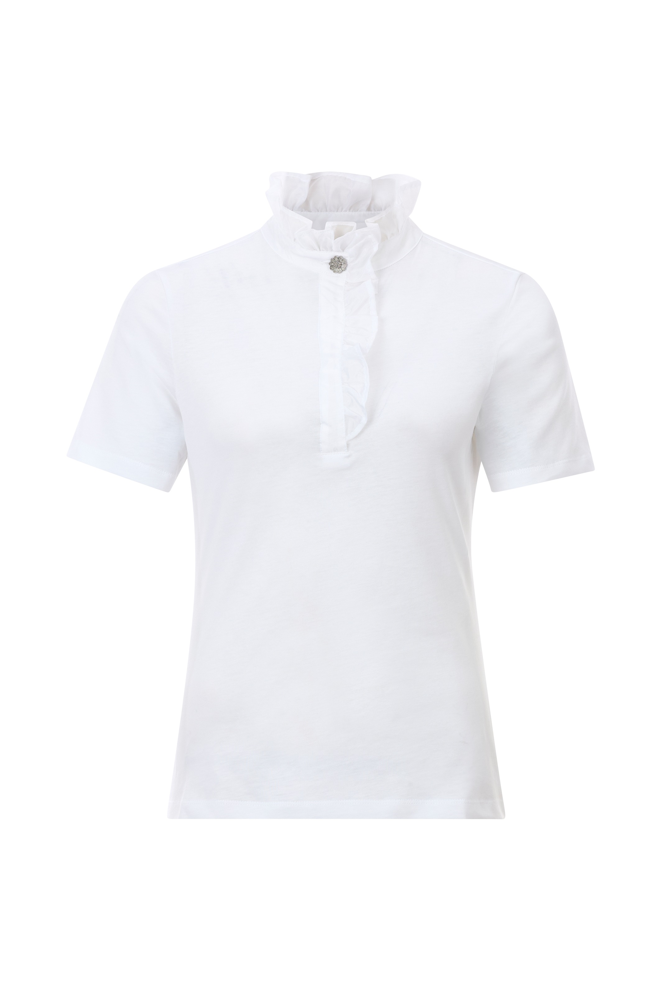 RICHROYAL Blusenshirt, Mit gerüschtem Kragen