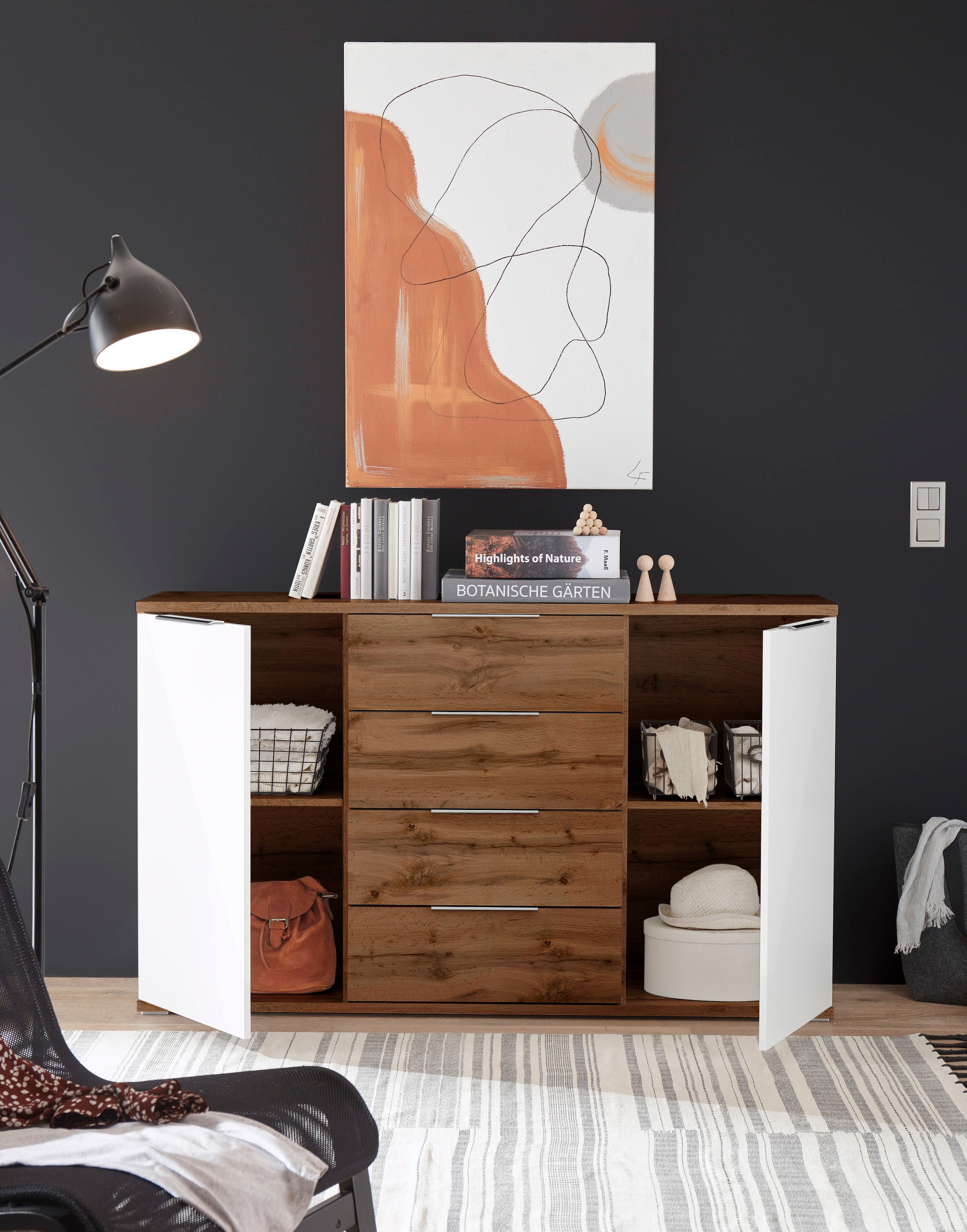 Schlafkontor Kombikommode »Capri«, mit Softclose-Funktion