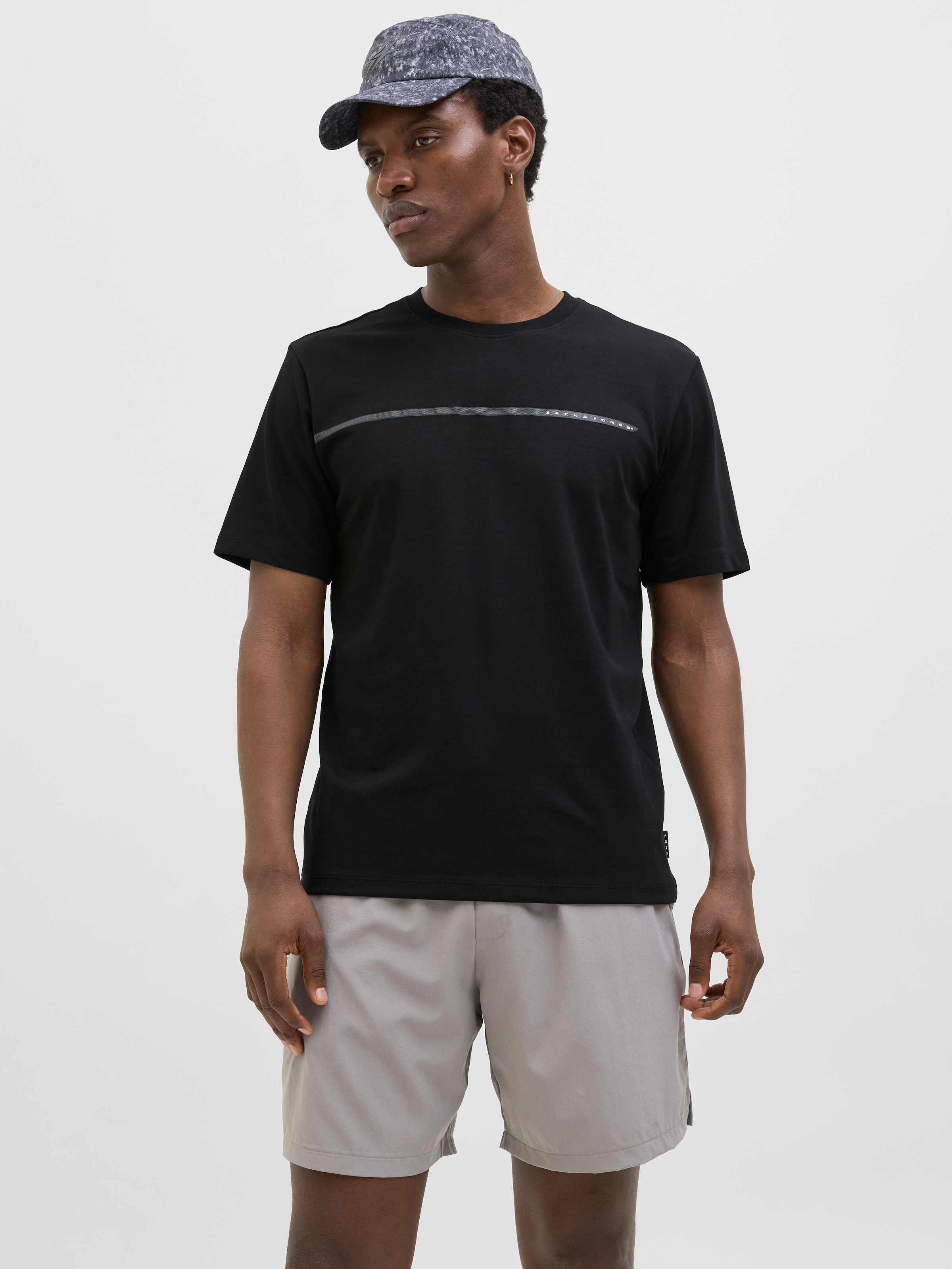 Jack & Jones T-Shirt »JCOFUSION FULL BRANDING TEE SS CREW NOOS«