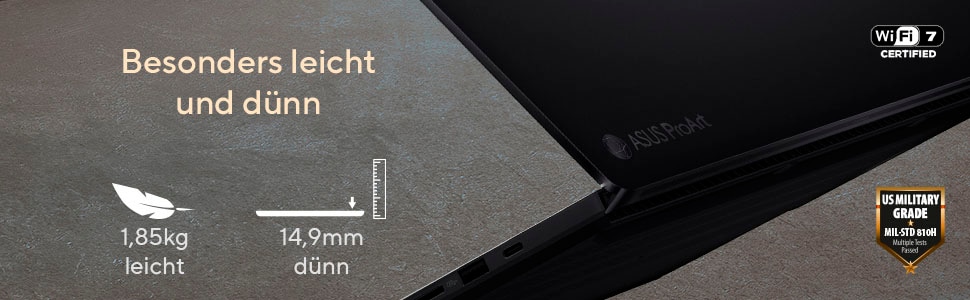 Asus Gaming-Notebook »ProArt P16 H7606WP-RJ084X« 40,6 cm / 16 ″ AMD Ryzen™ AI 9 GeForceRTX5070 2.000 GB SSD