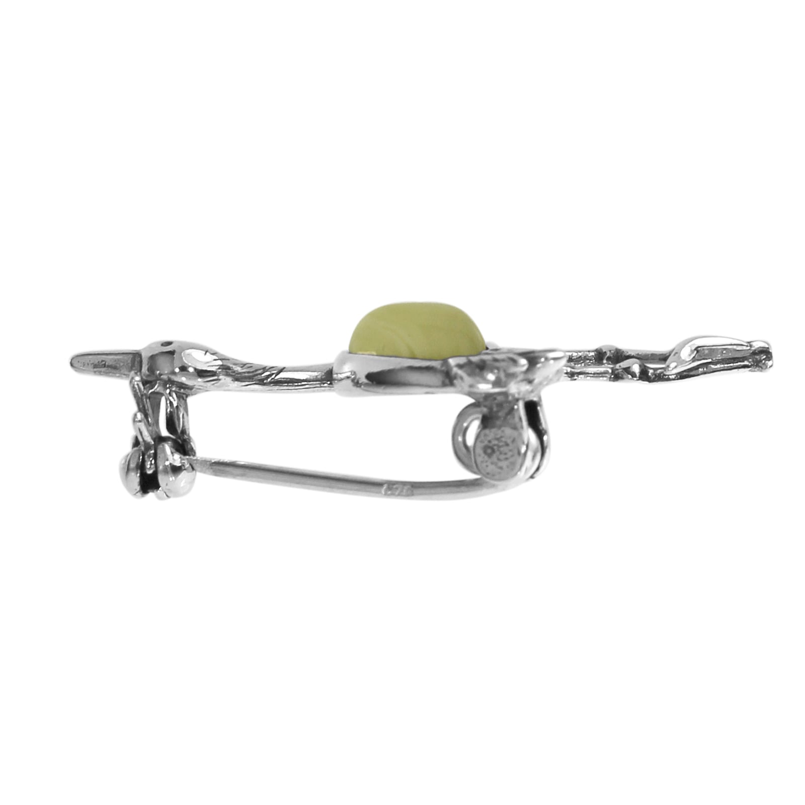 OSTSEE-SCHMUCK Brosche »Ostsee-Schmuck Brosche Kranich Brosche Kranich«