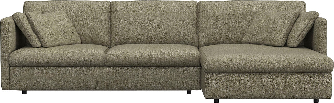 FLEXLUX Ecksofa "Lovane", Weich & anschmiegsam, große Sitztiefe auf Kaltsch günstig online kaufen