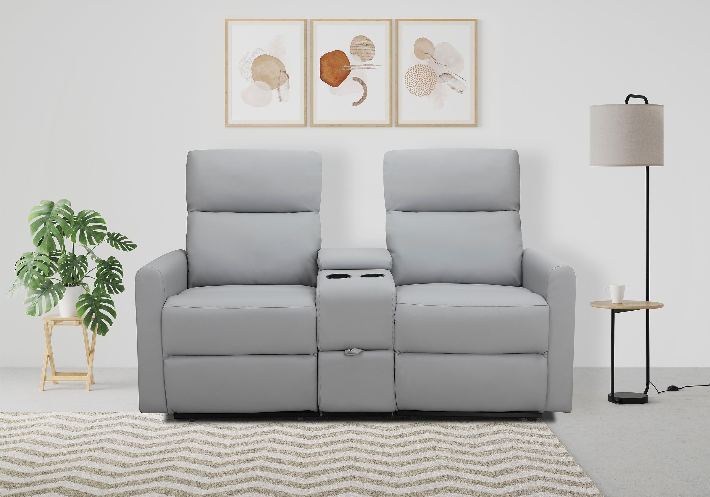 Home affaire 2-Sitzer »Daoulas, 2er-Kinosofa, TV-Sessel, Multimedia-Sofa«, günstig online kaufen