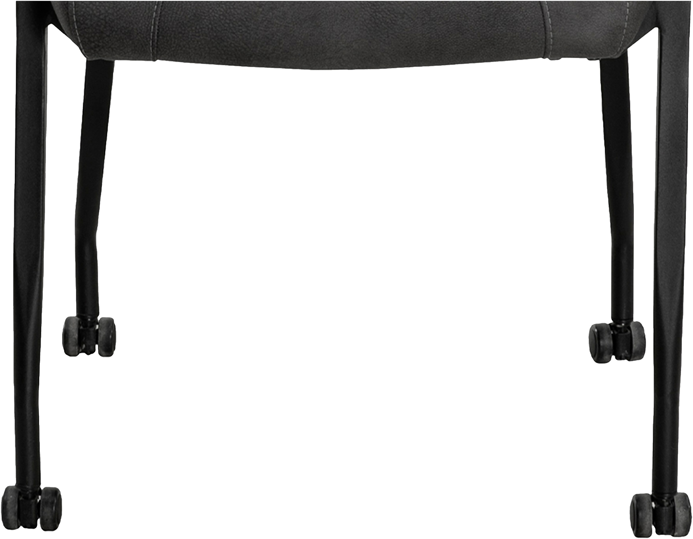 OMG Design Armlehnstuhl »Point«, (Set), 1 St., Stoff, Esszimmerstuhl mit Rollen, Bürostuhl