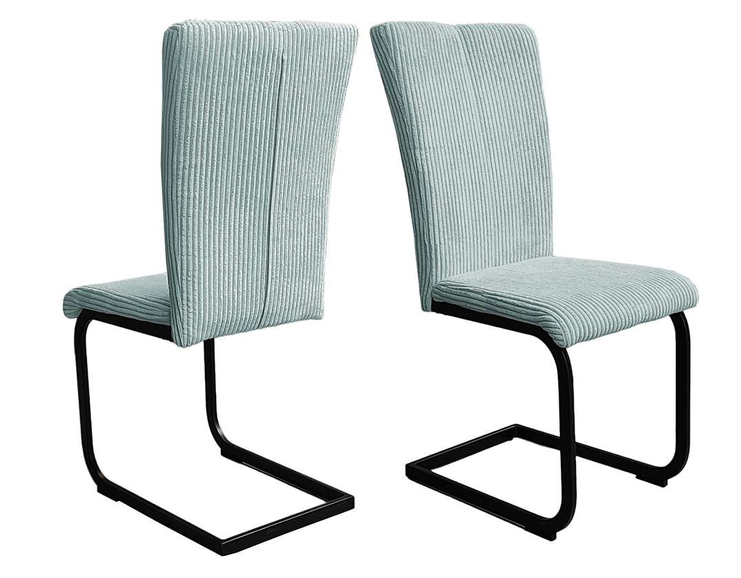 Home affaire Freischwinger »Oliver« (Set) 2 Stk. Cord Stuhl belastbar bis 1 günstig online kaufen