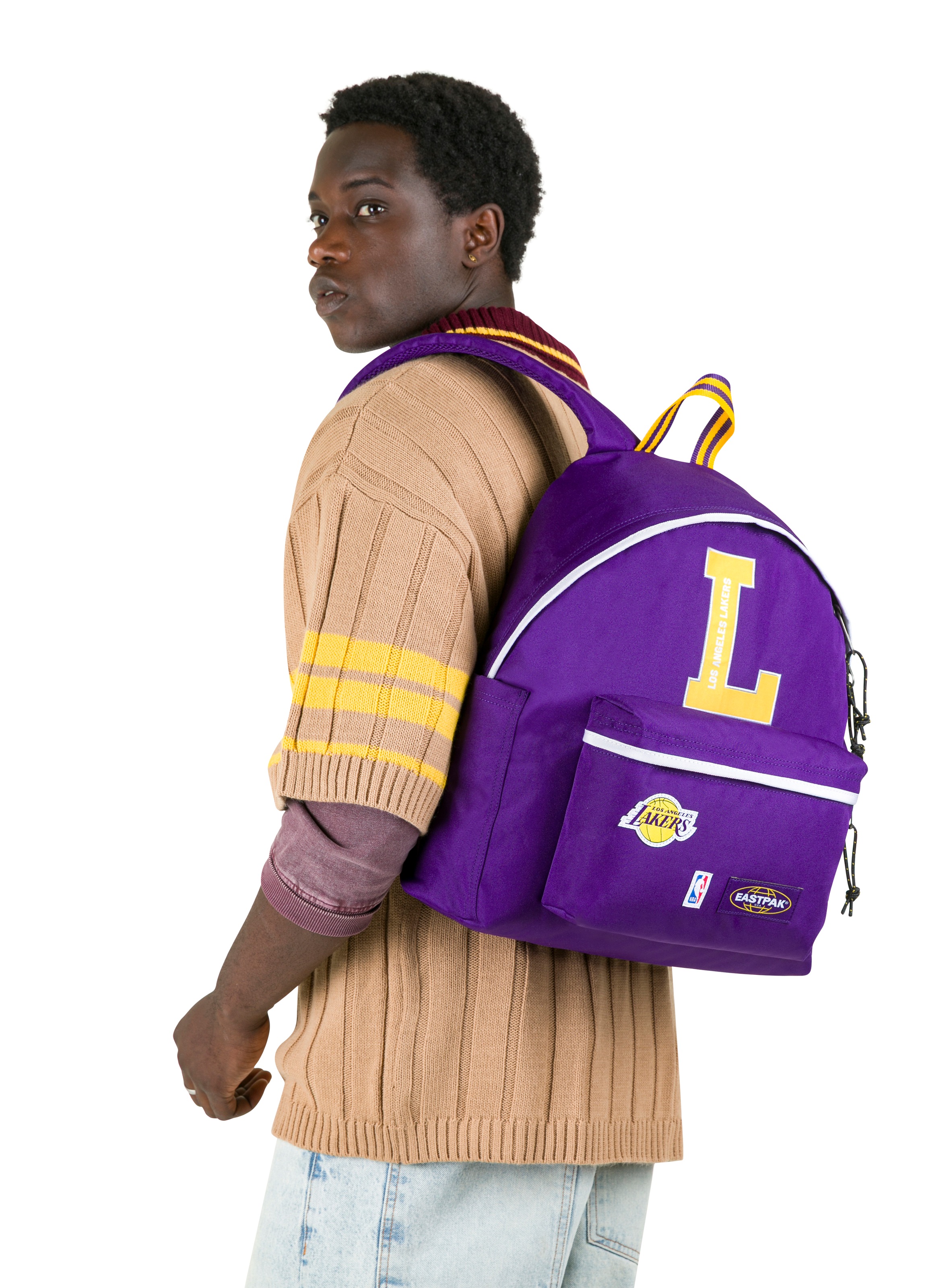 Eastpak Freizeitrucksack »DAY PAK'R NBA« Unisex Freizeitrucksack, NBA Fan Rucksack in knalligem Design