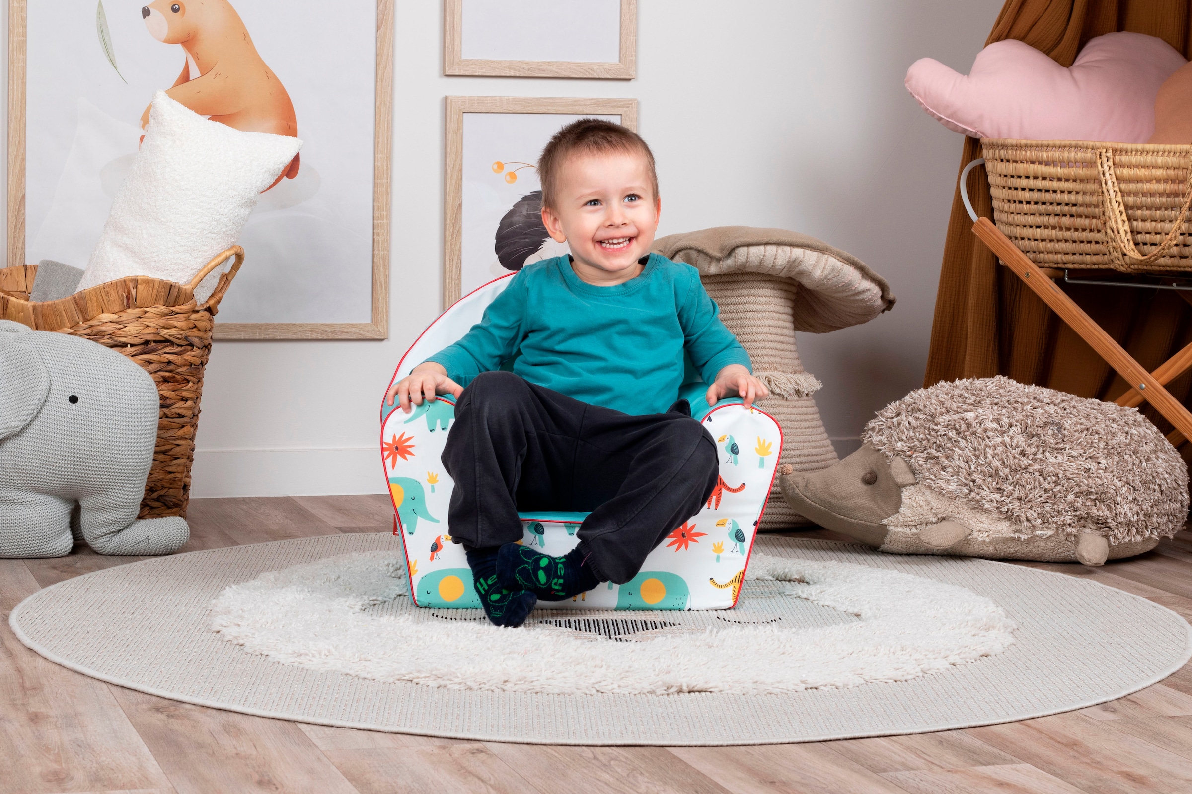 Knorrtoys® Sessel »Wild life«, für Kinder; Made in Europe