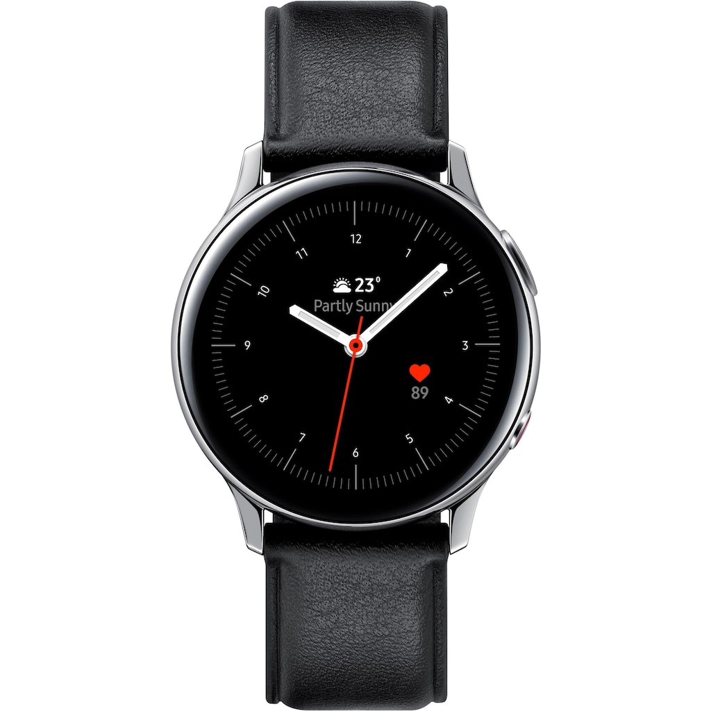 Samsung Smartwatch »Galaxy Watch Active2 Edelstahl, 40 mm, LTE & Bluetooth (SM-R835)«