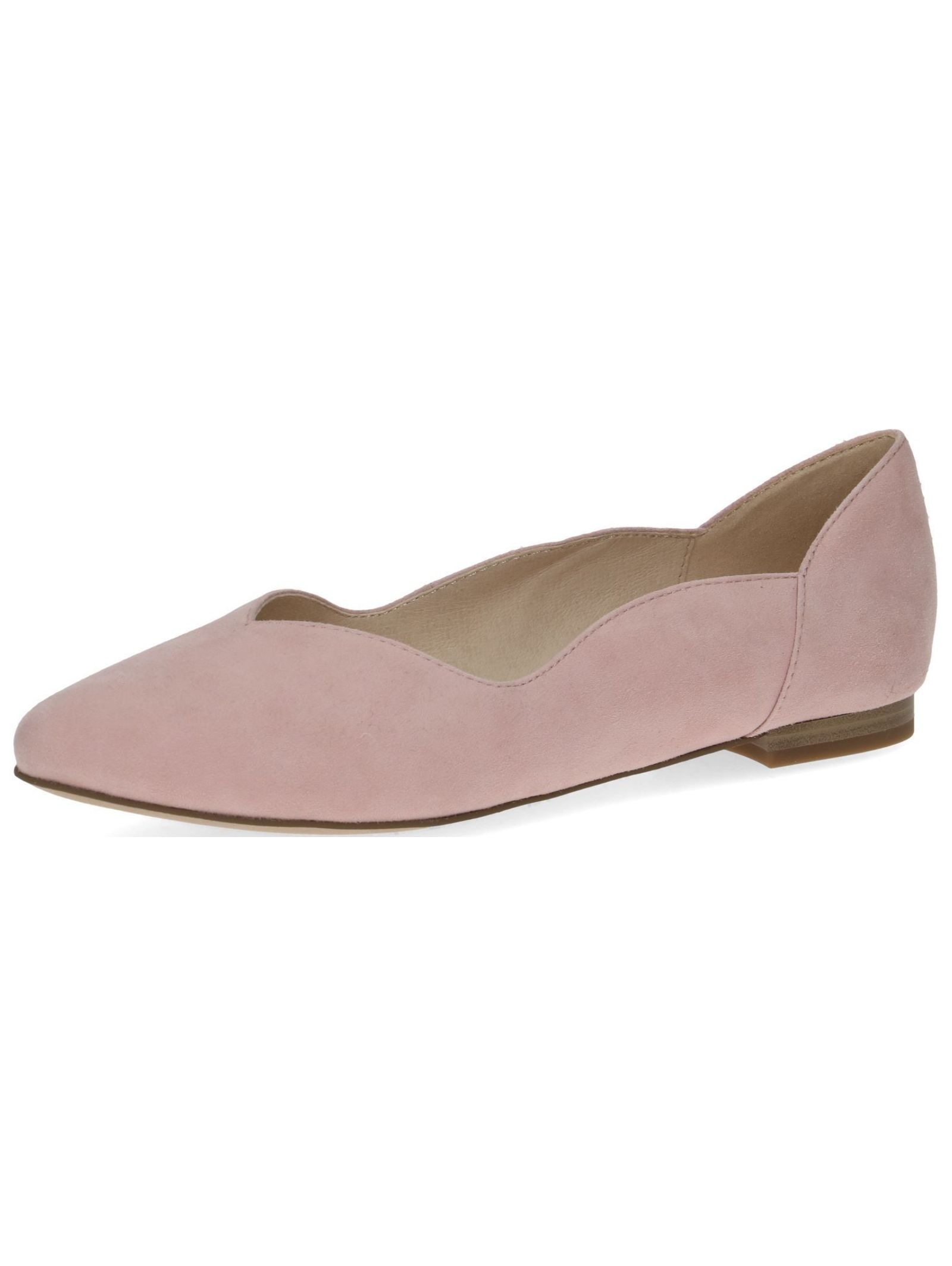 CAPRICE Ballerina »Ballerinas Leder« Rosa 39 39 Verschluss: Schlupfschuh