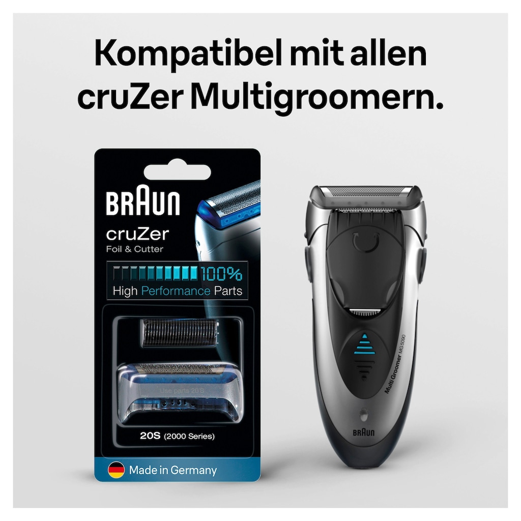 Braun Ersatzscherkopf »Kombipack 20S«