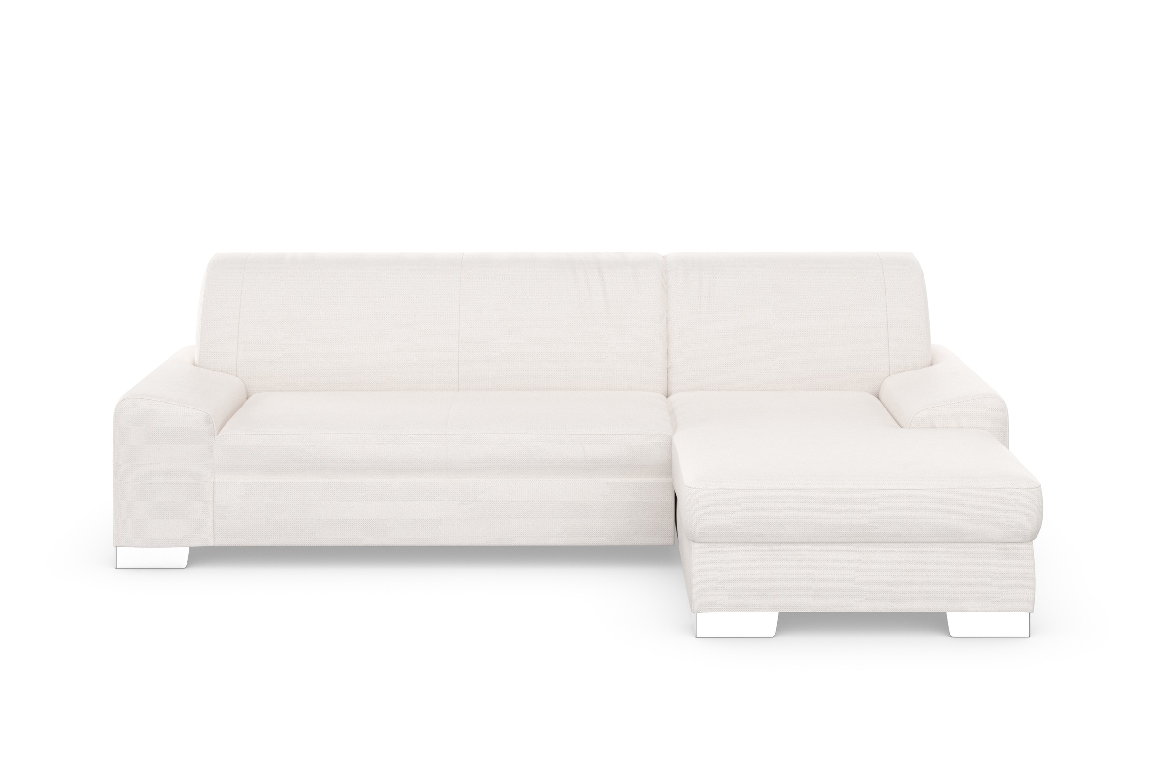 DOMO collection Ecksofa »Anzio L-Form, whlw. Bettfunktion, Federkern, hochw günstig online kaufen