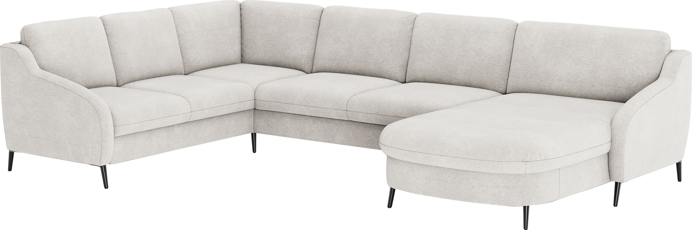 sit&more Wohnlandschaft »Soul U-Form«, wahlweise mit Bettfunktion und Bettkasten oder Schubkasten