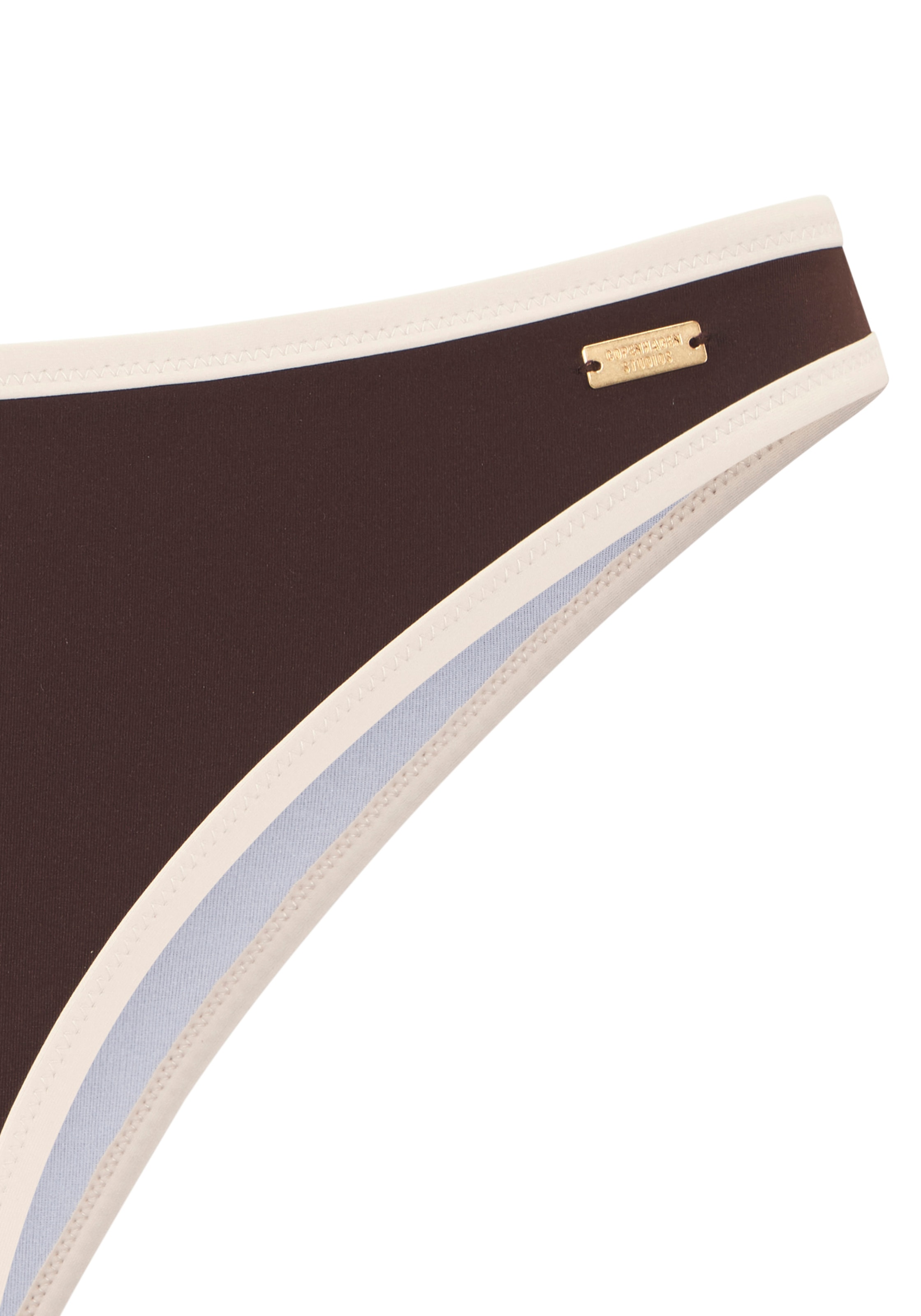 Copenhagen Studios Bikini-Hose »Emma« mit Kontrastpaspel