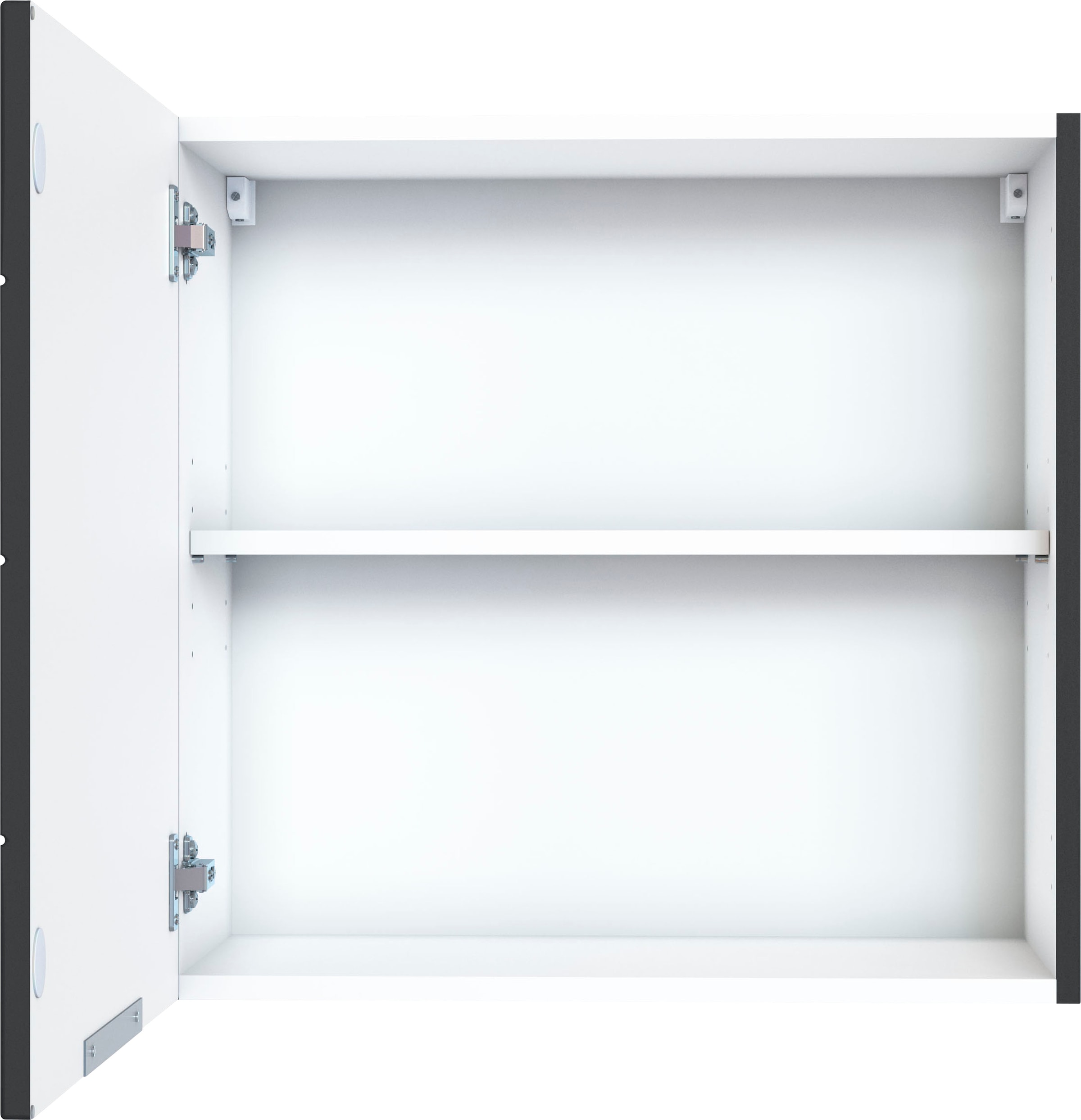 KOCHSTATION Hängeschrank »KS-Luhe«, 60 cm breit, hochwertige MDF-Fronten mit waagerechter Lisene