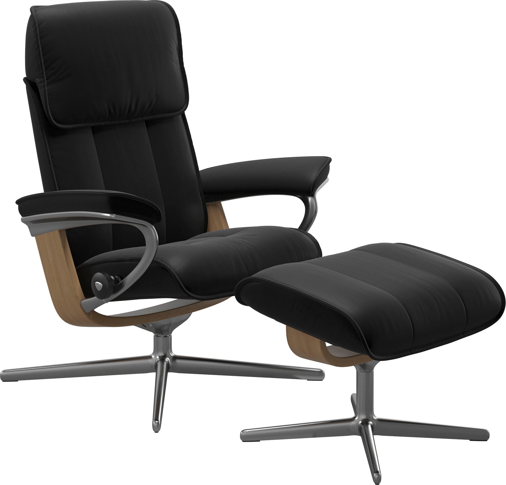 Stressless® Relaxsessel »Admiral«, (Set, Relaxsessel inkl. Hocker), mit Cro günstig online kaufen