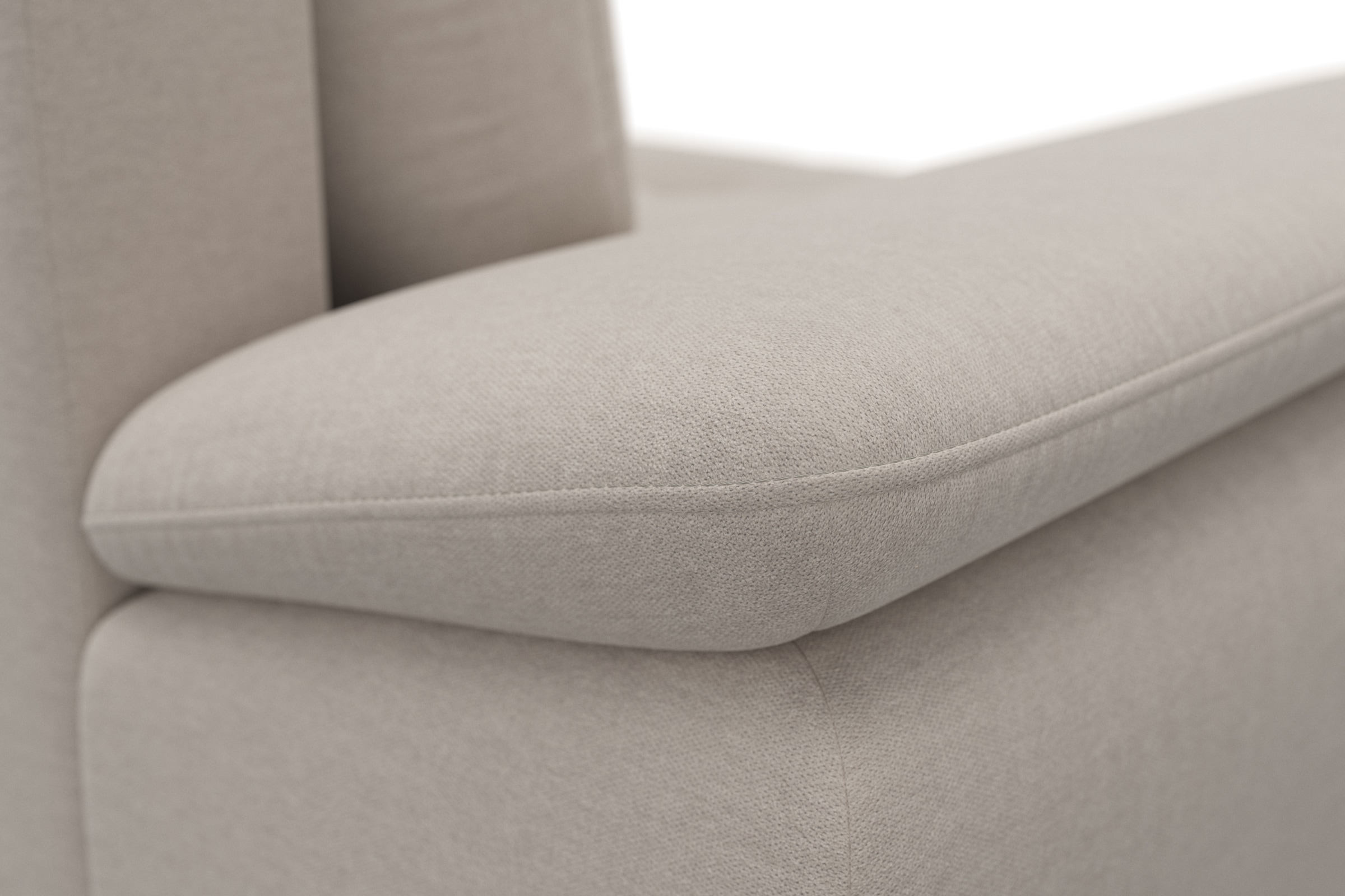 sit&more 2-Sitzer »Latigo«, mit hochwertigen Metallfüßen