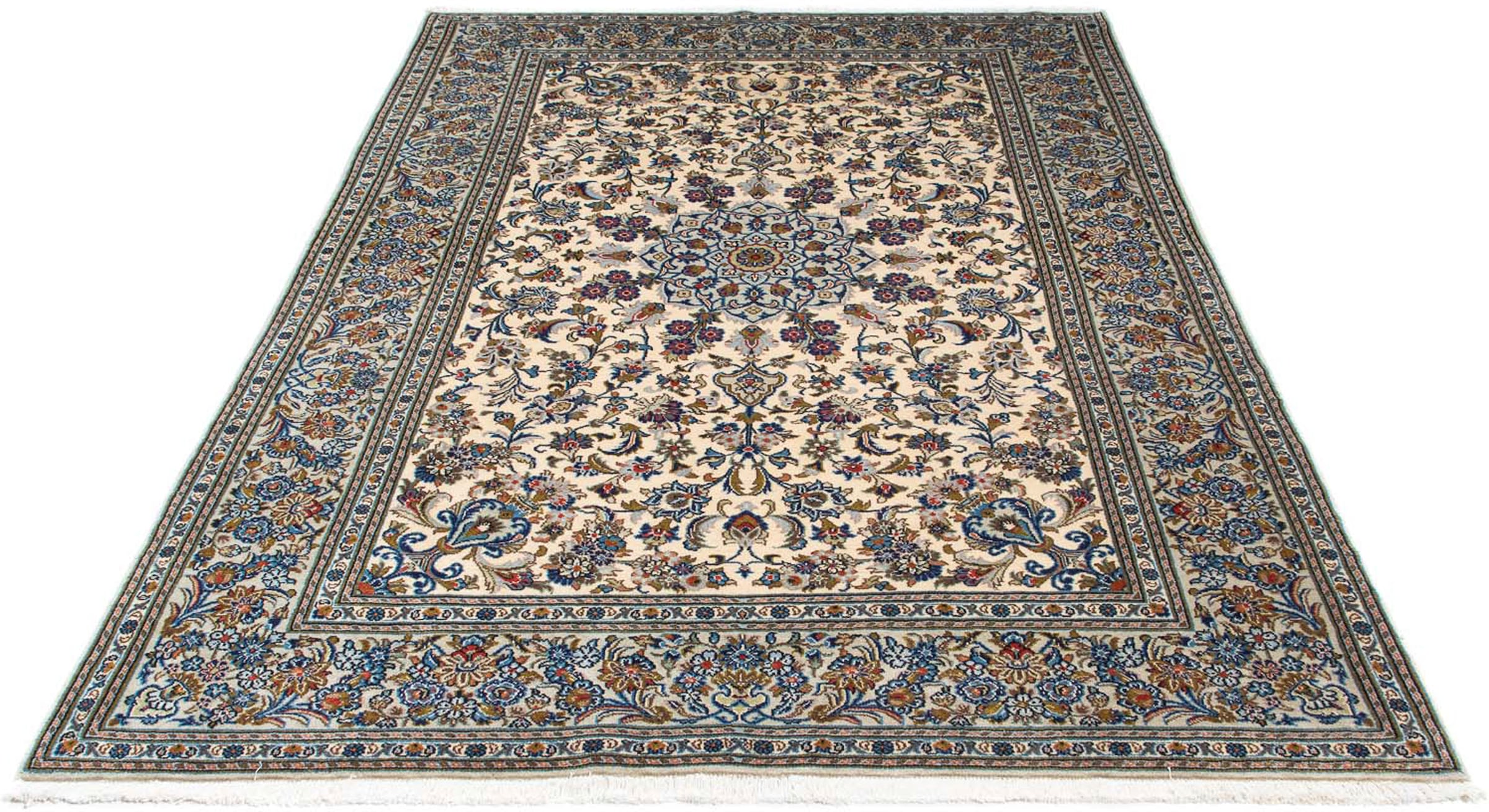 morgenland Orientteppich »Perser - Keshan - 240 x 158 cm - beige«, rechteck günstig online kaufen