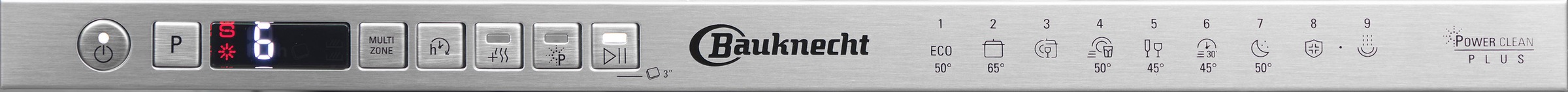 BAUKNECHT vollintegrierbarer Geschirrspüler »BK6IB10BS7LAO«, 10 Maßgedecke, ActiveDry